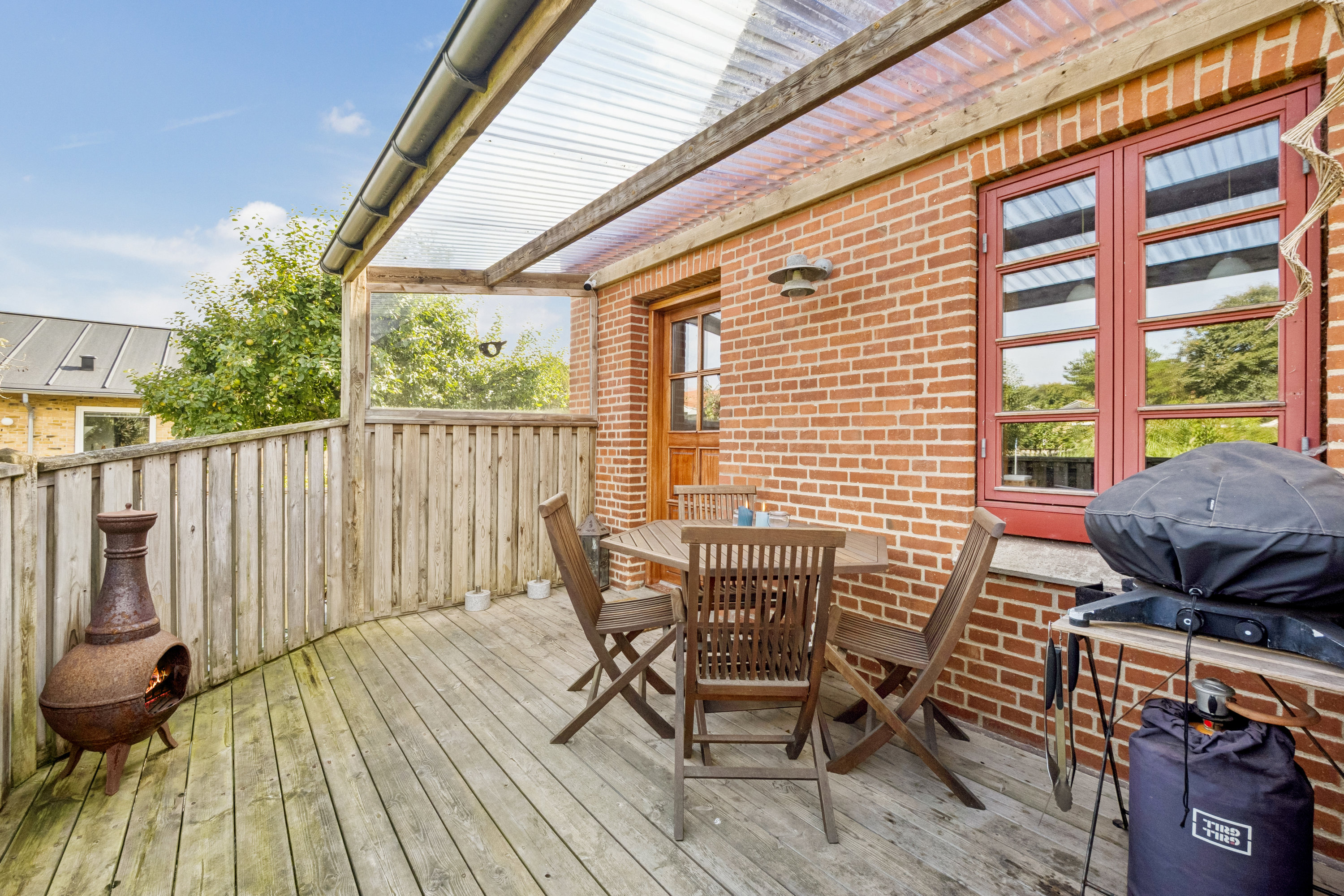 Fremhævet terrasse billede i fuldskærmstilstand. Billede af Søndre Dås 18, 7800 Skive