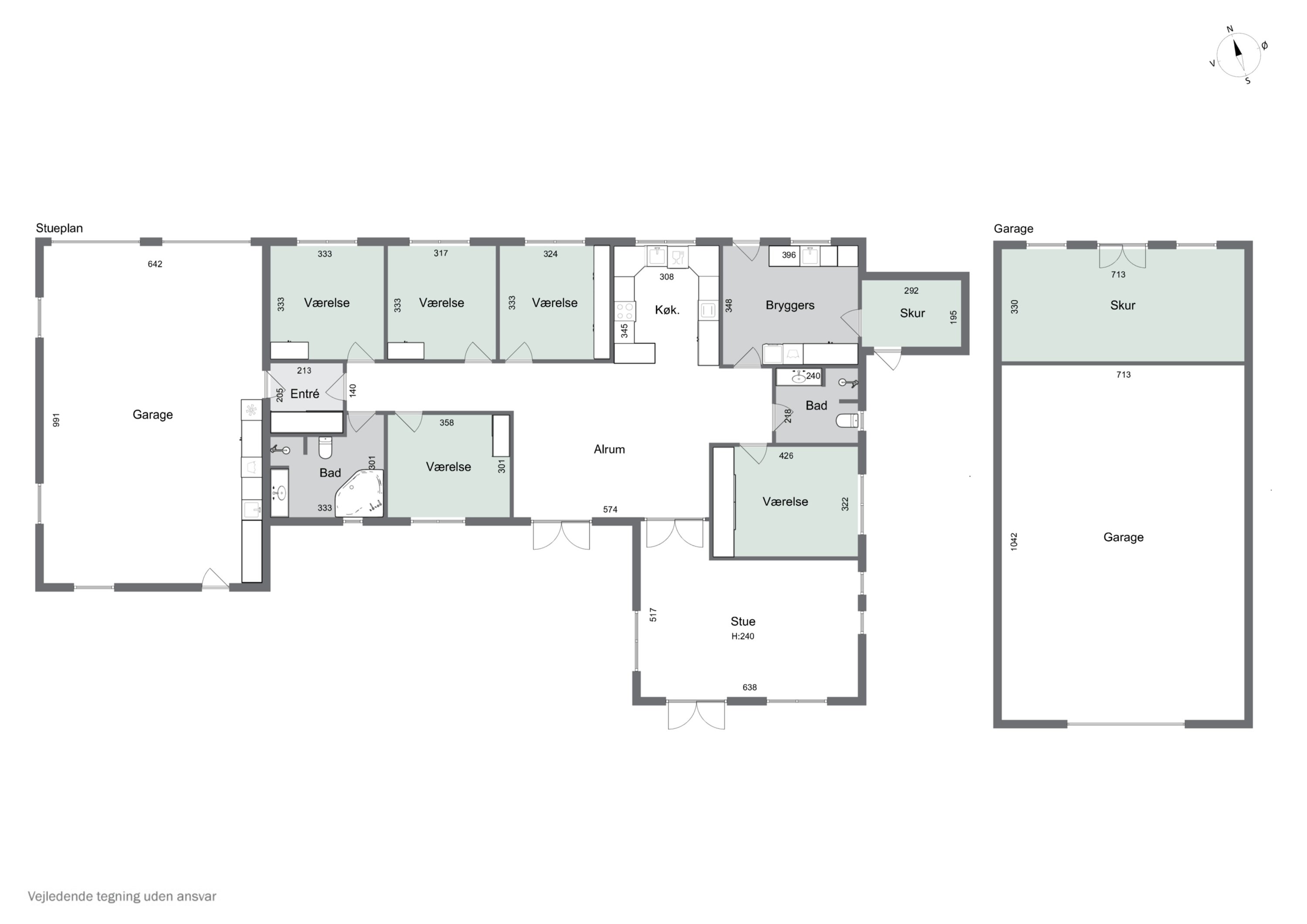 Plantegninger billede af Refstorpvej 3, 7760 Hurup Thy