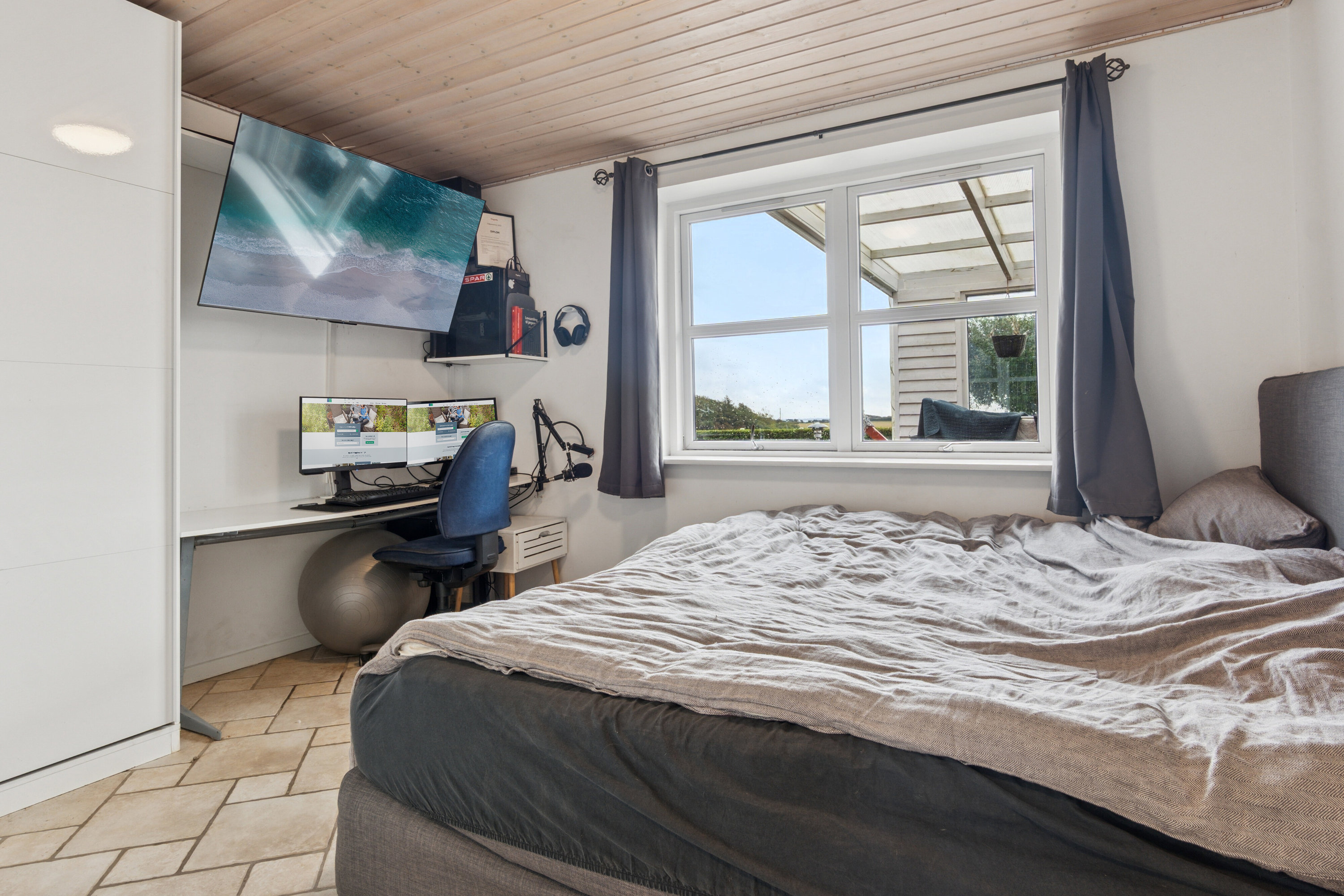 Fremhævet soveværelse billede i fuldskærmstilstand. Billede af Refstorpvej 3, 7760 Hurup Thy