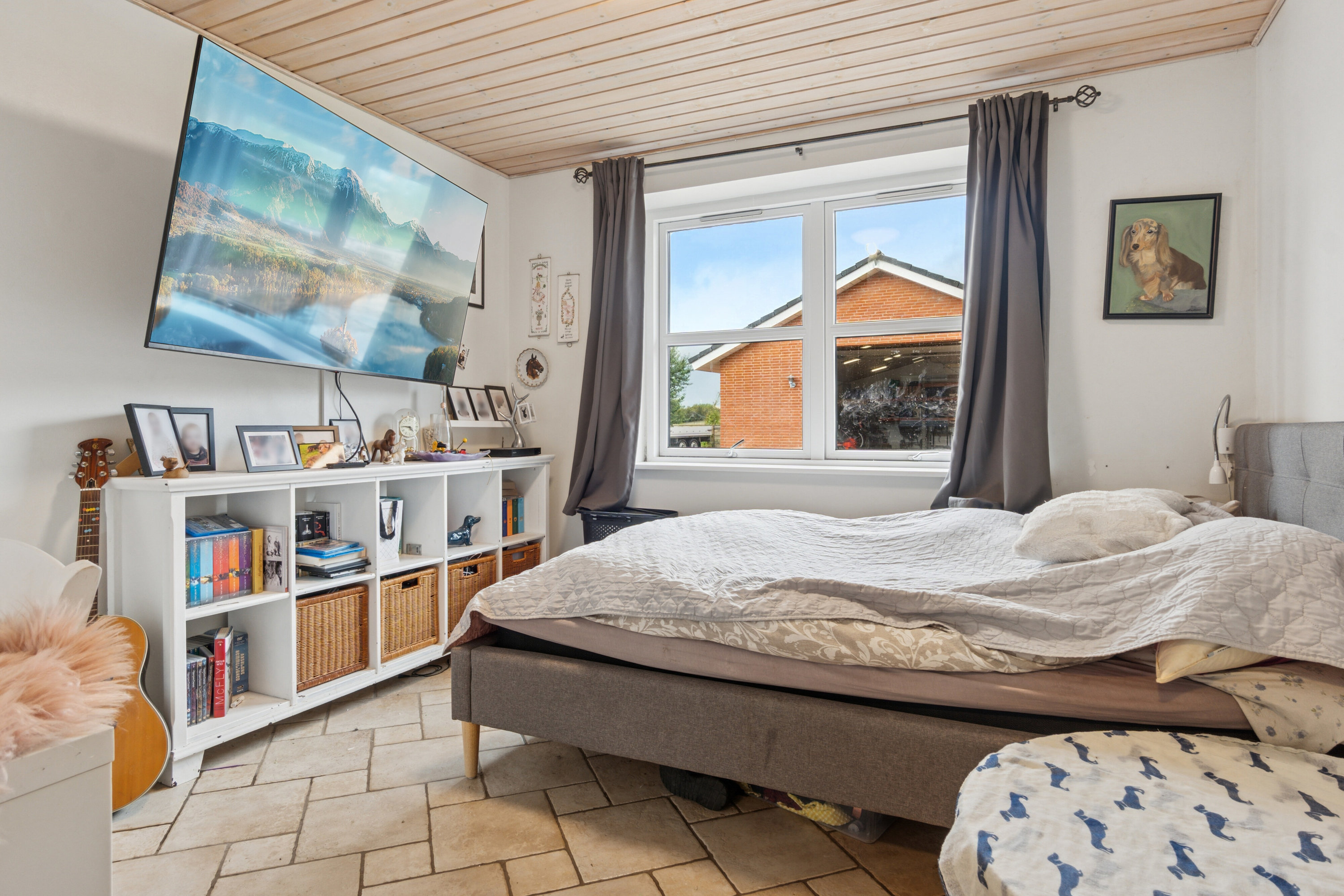 Fremhævet soveværelse billede i fuldskærmstilstand. Billede af Refstorpvej 3, 7760 Hurup Thy