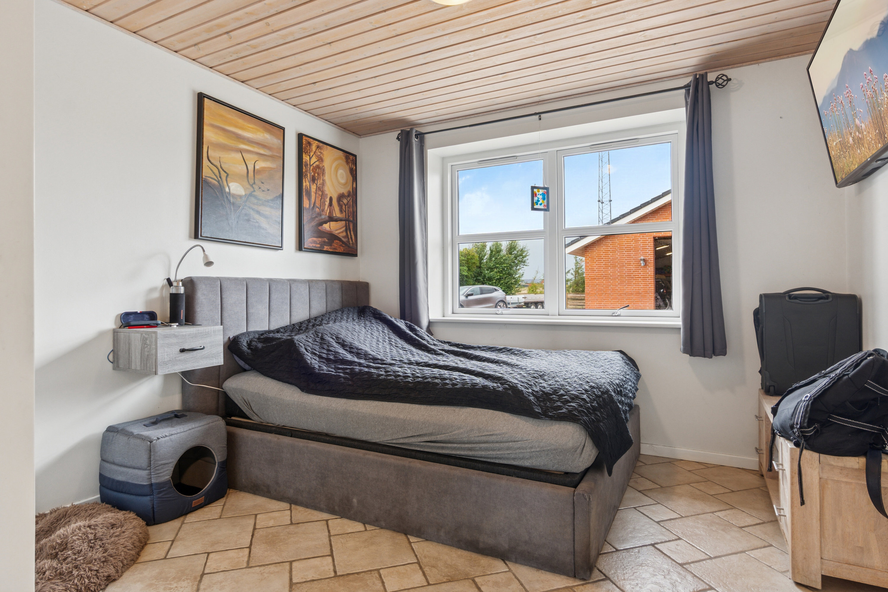 Fremhævet soveværelse billede i fuldskærmstilstand. Billede af Refstorpvej 3, 7760 Hurup Thy