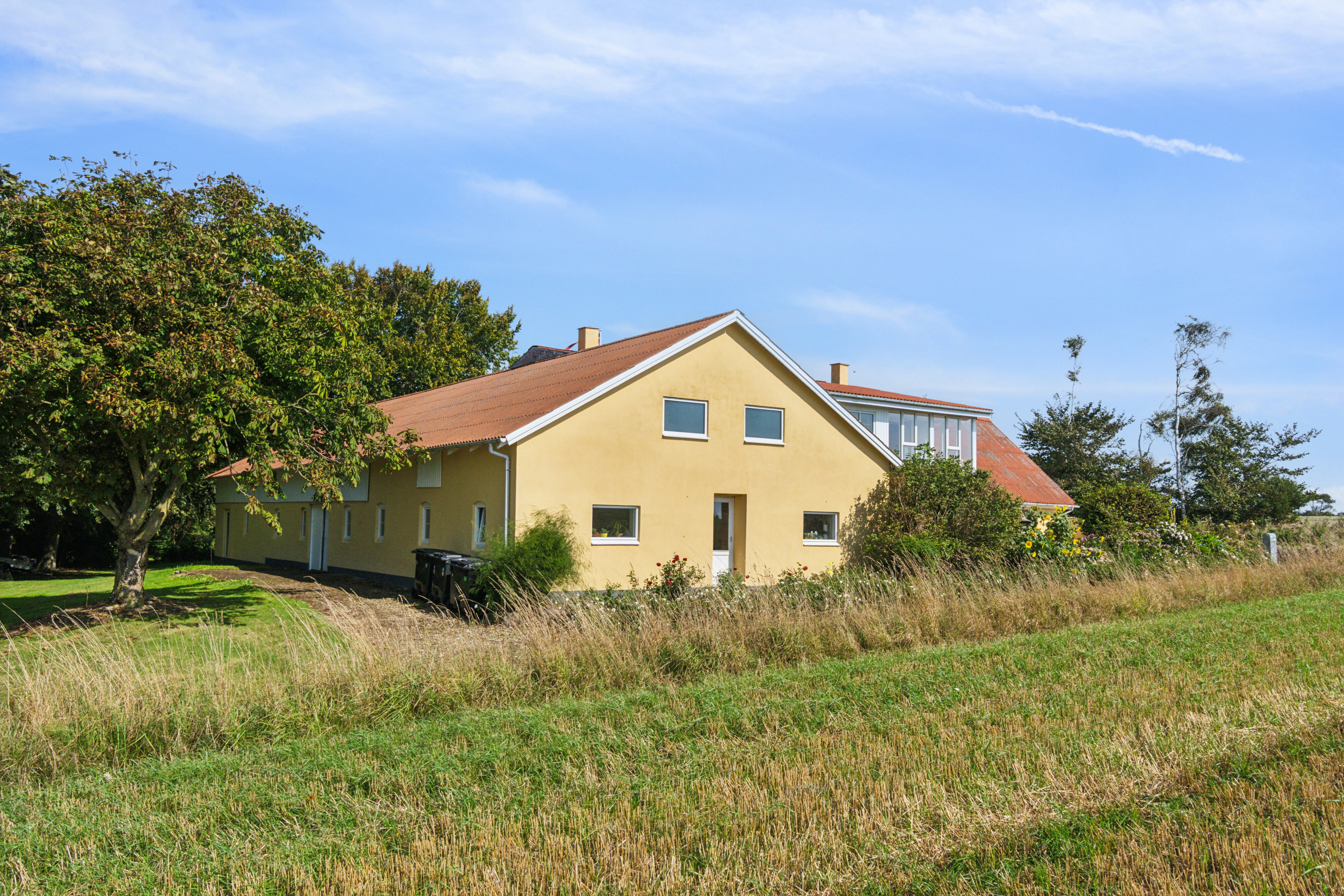 Fremhævet set fra haven billede i fuldskærmstilstand. Billede af Frimervej 1, 7742 Vesløs