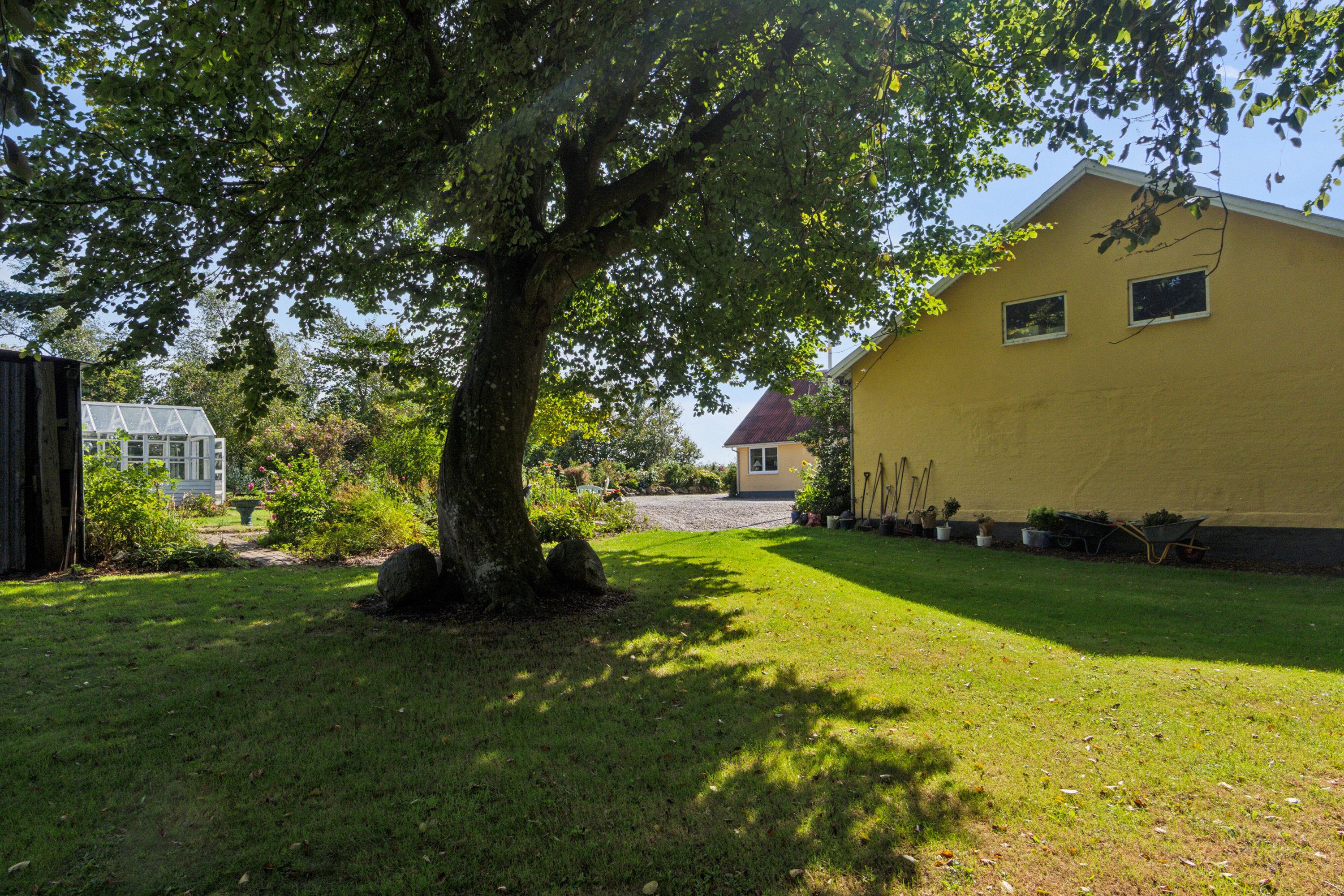Fremhævet set fra haven billede i fuldskærmstilstand. Billede af Frimervej 1, 7742 Vesløs