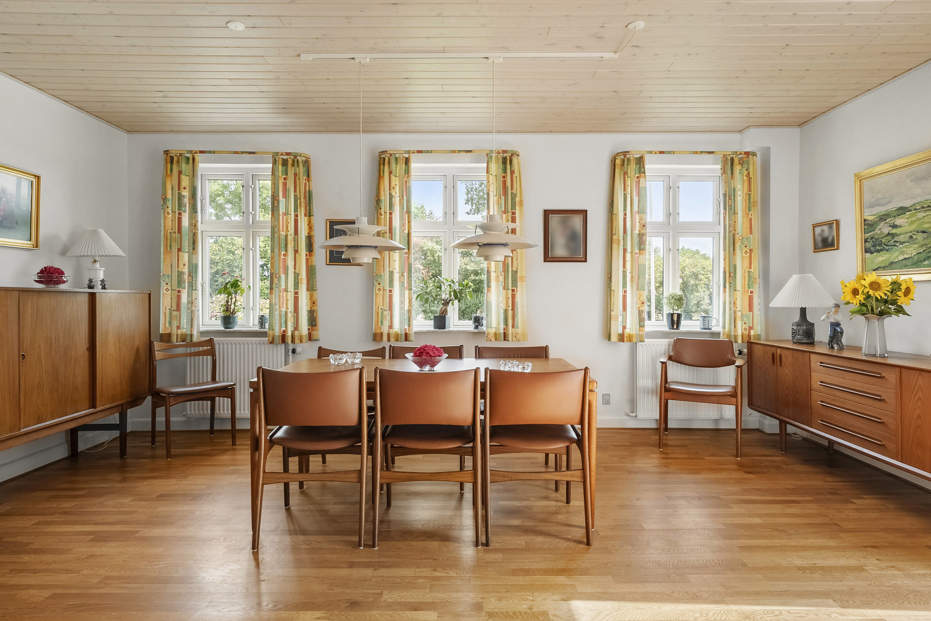 Fremhævet spisestue billede i fuldskærmstilstand. Billede af Grobshulevej 164, Fensholt, 8300 Odder