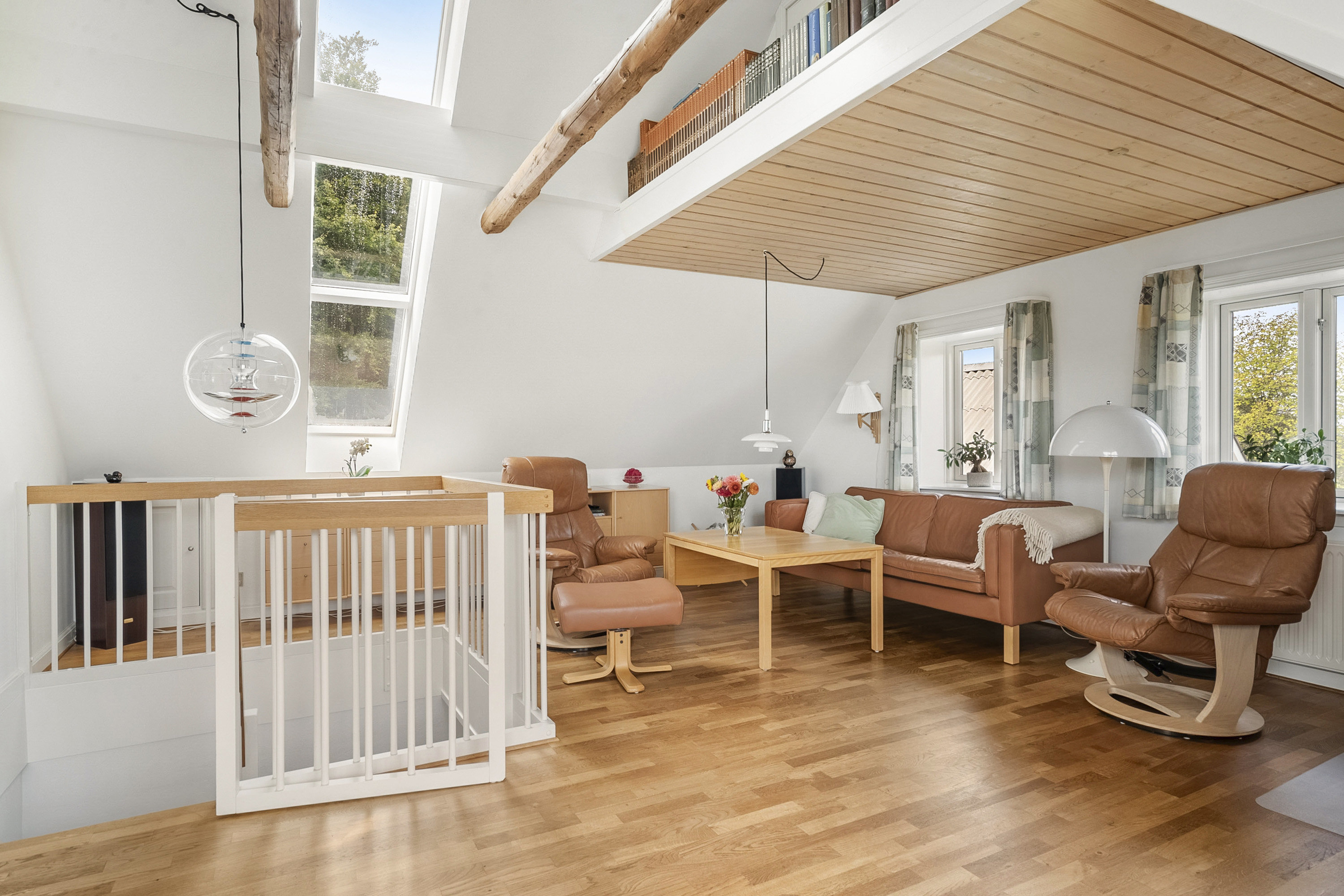 Fremhævet stue billede i fuldskærmstilstand. Billede af Grobshulevej 164, Fensholt, 8300 Odder