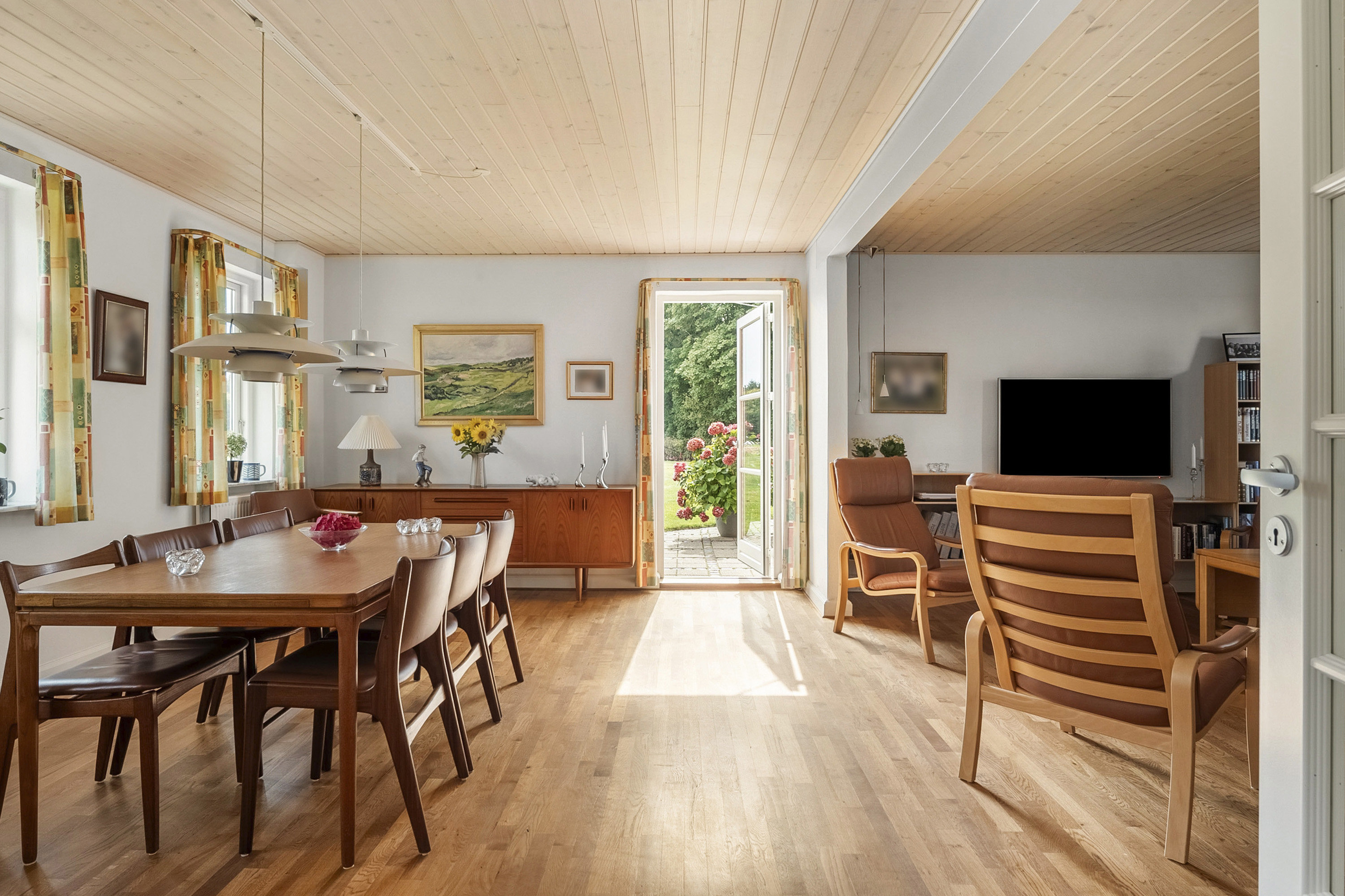 Fremhævet spisestue billede i fuldskærmstilstand. Billede af Grobshulevej 164, Fensholt, 8300 Odder