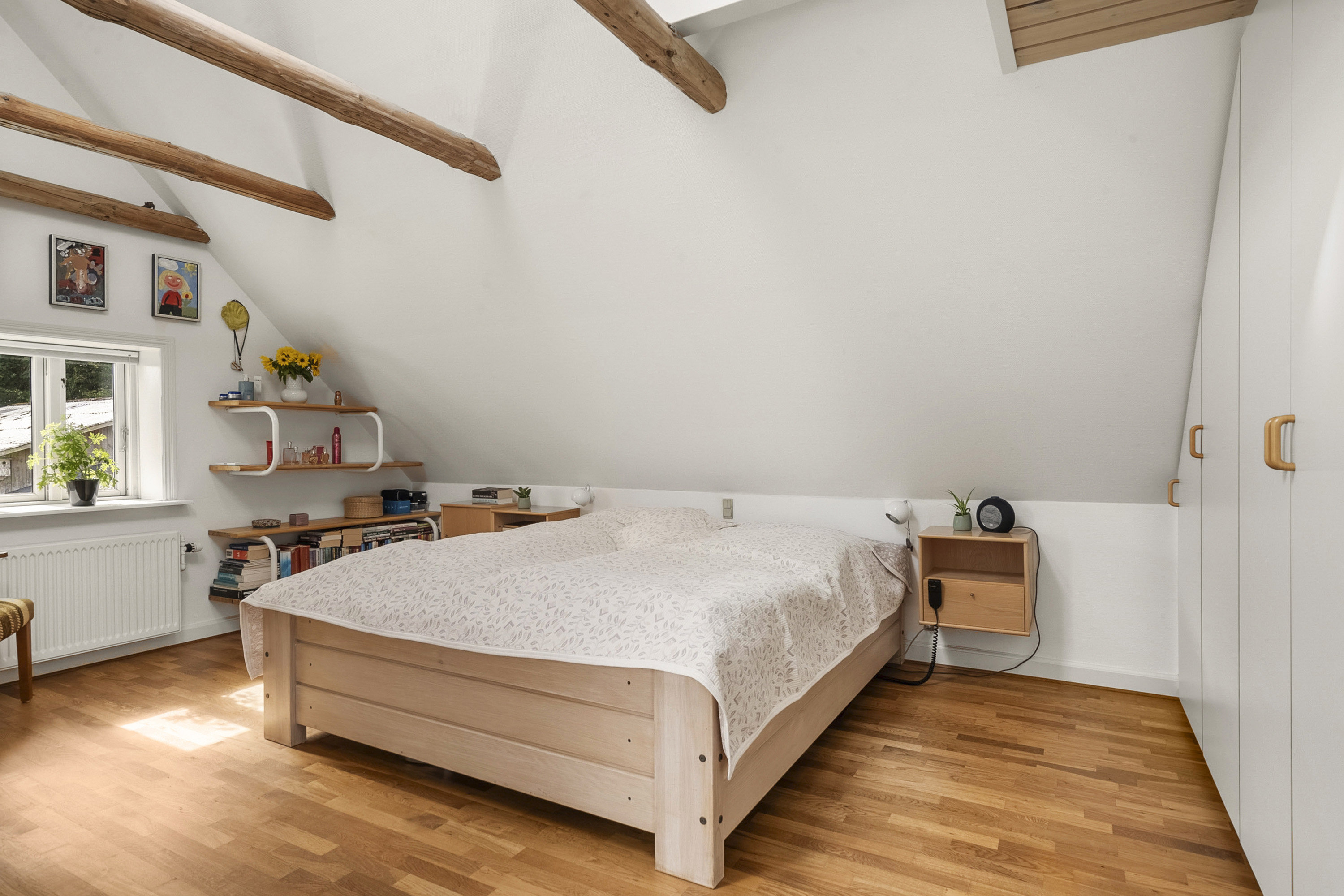 Fremhævet soveværelse billede i fuldskærmstilstand. Billede af Grobshulevej 164, Fensholt, 8300 Odder