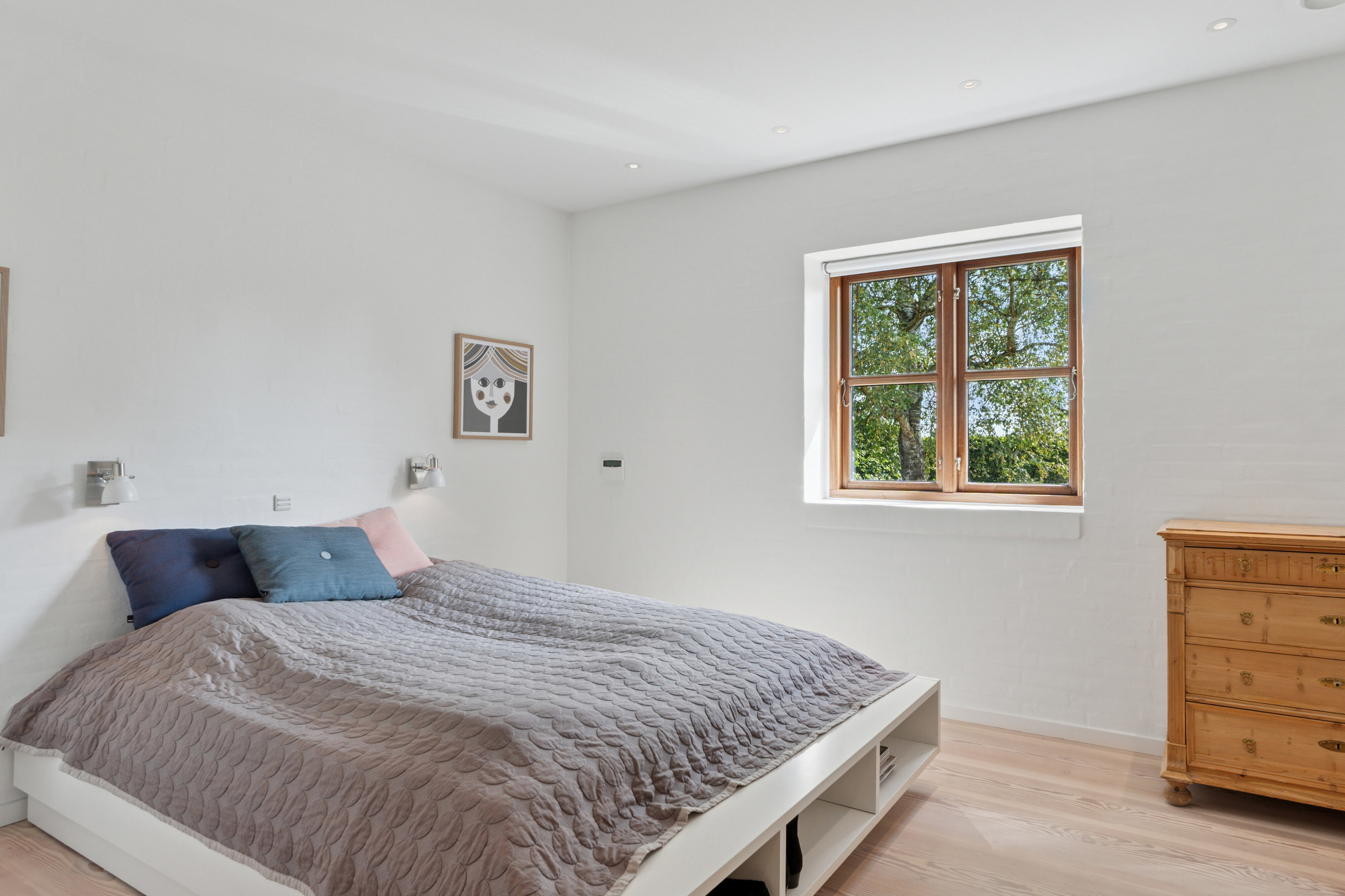 Fremhævet soveværelse billede i fuldskærmstilstand. Billede af Mosegårdvej 6, Balslev, 5592 Ejby