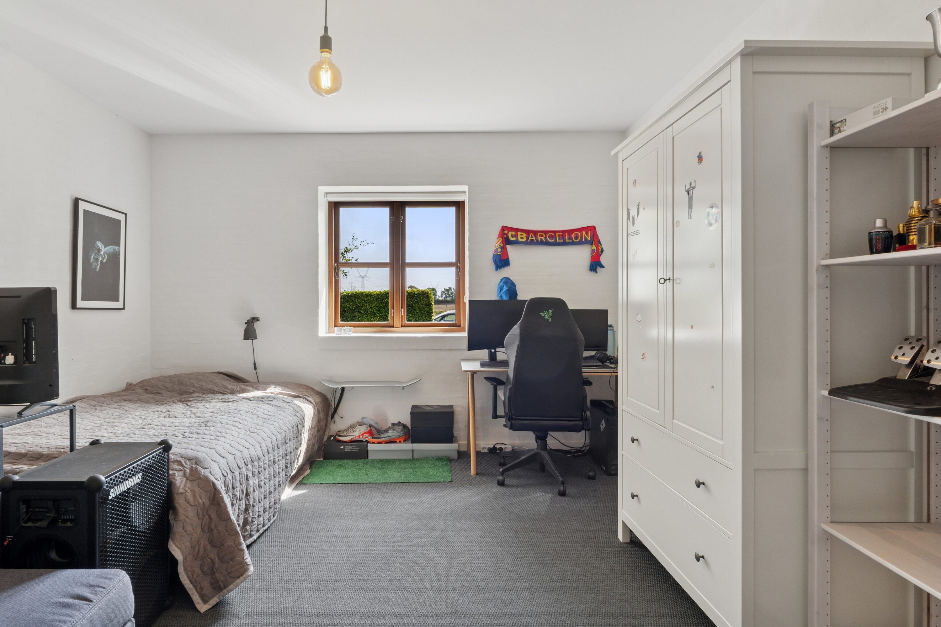 Fremhævet soveværelse billede i fuldskærmstilstand. Billede af Mosegårdvej 6, Balslev, 5592 Ejby