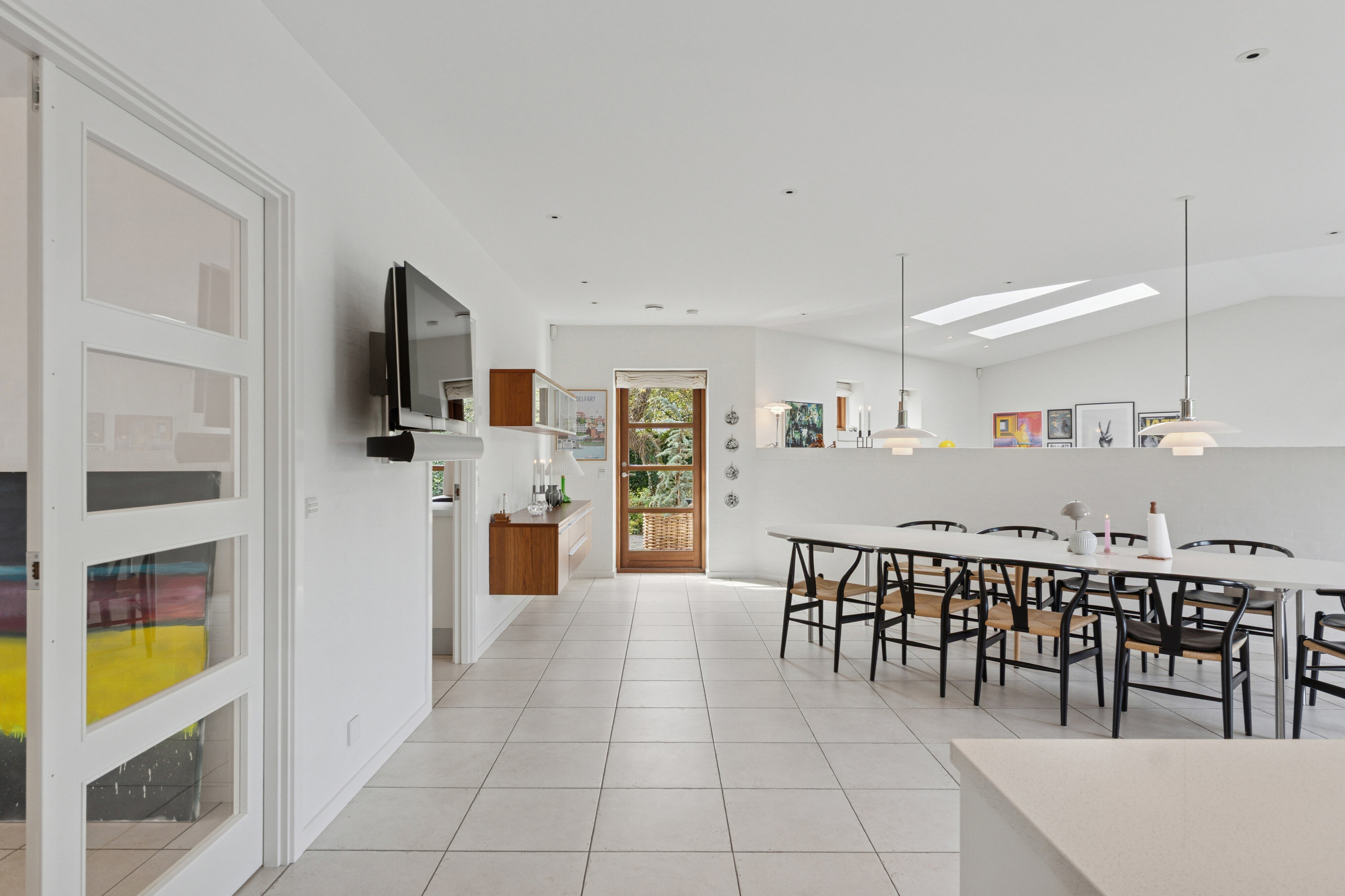 Fremhævet spisestue billede i fuldskærmstilstand. Billede af Mosegårdvej 6, Balslev, 5592 Ejby