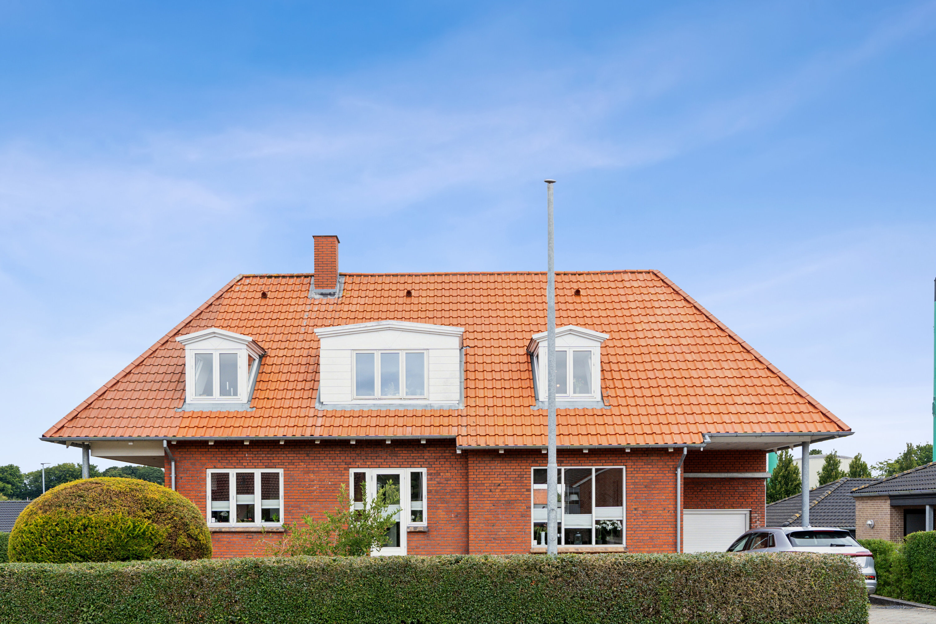 Fremhævet set fra vejen billede i fuldskærmstilstand. Billede af Vestergade 25, 5492 Vissenbjerg