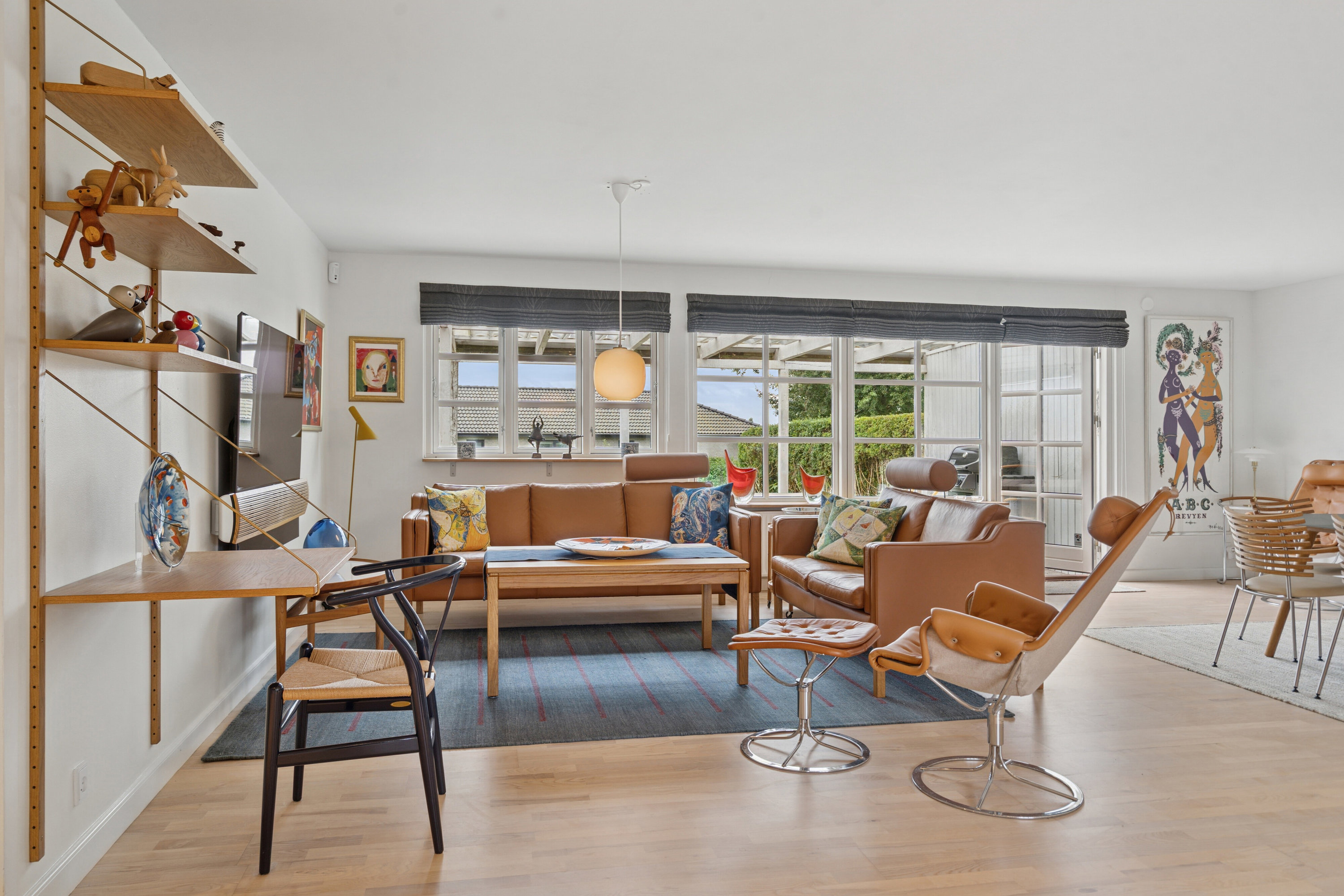 Fremhævet stue billede i fuldskærmstilstand. Billede af Toften 334, 5330 Munkebo