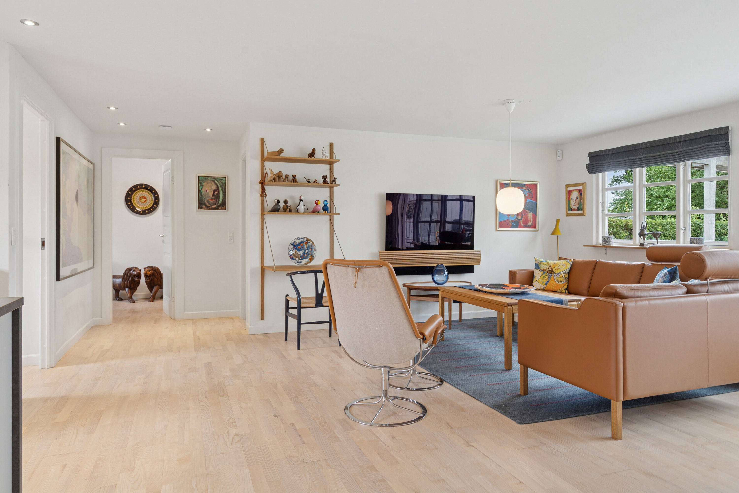 Fremhævet stue billede i fuldskærmstilstand. Billede af Toften 334, 5330 Munkebo