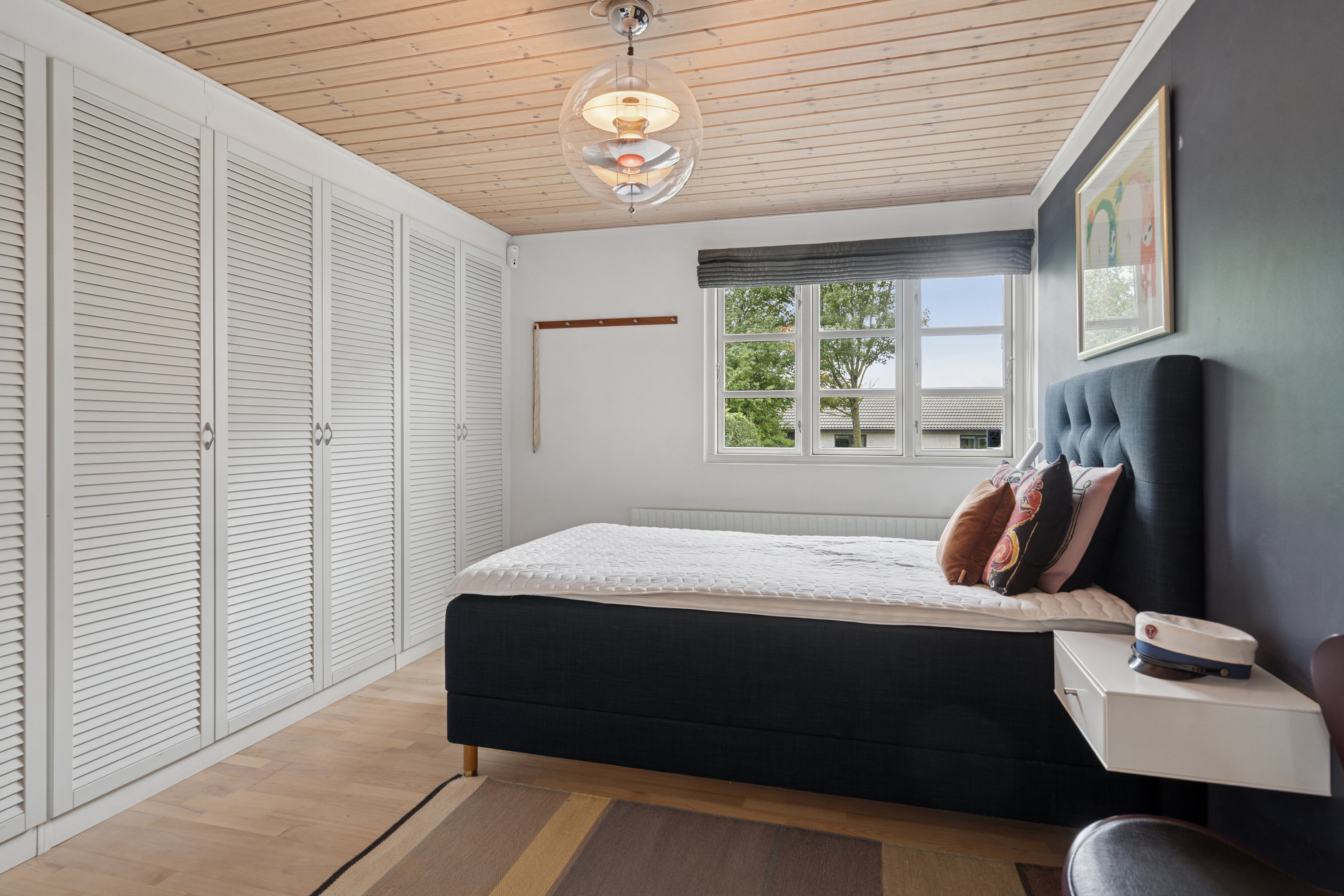 Fremhævet soveværelse billede i fuldskærmstilstand. Billede af Toften 334, 5330 Munkebo