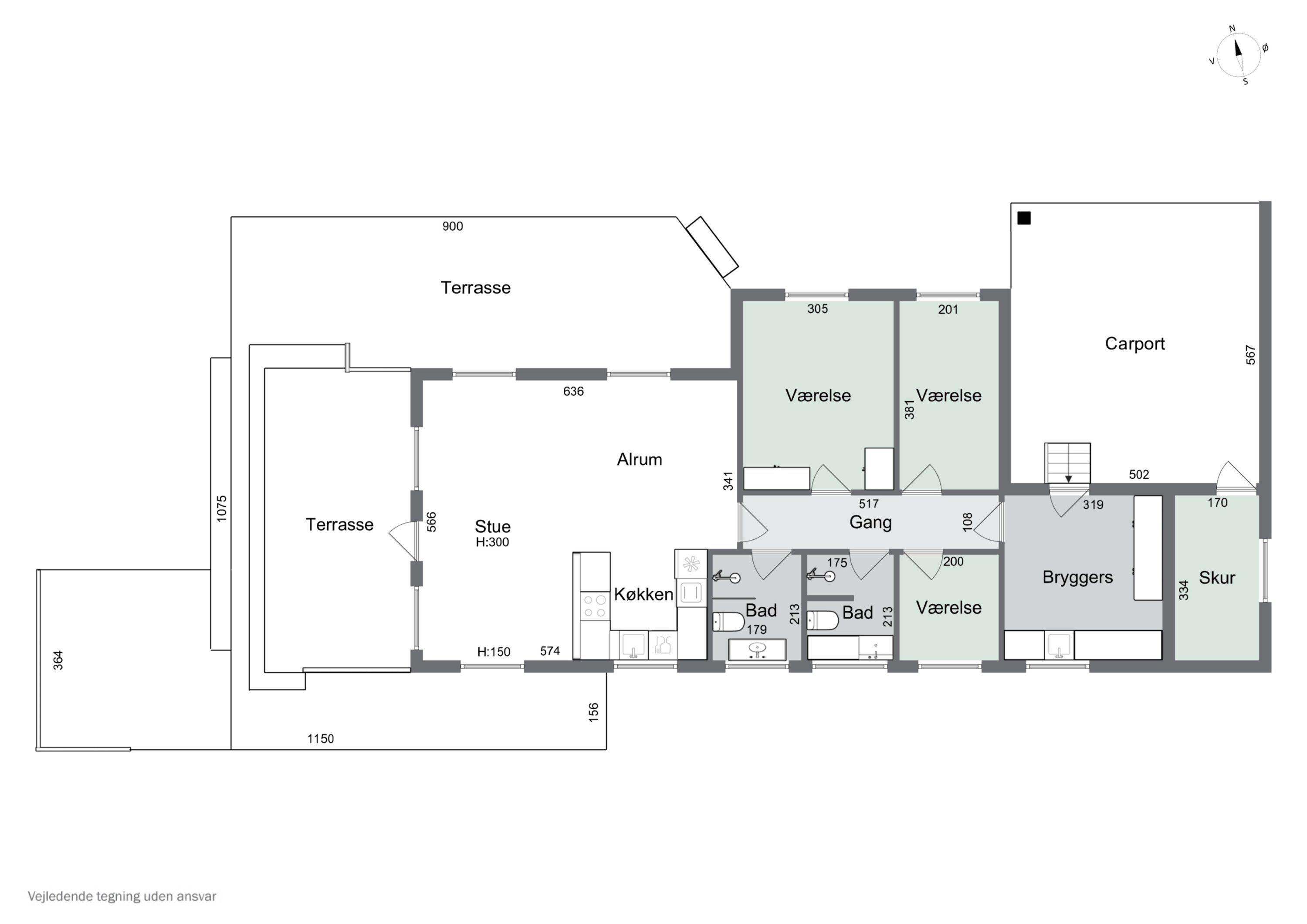 Plantegninger billede af Østre Strand 183, Kobæk, 4230 Skælskør