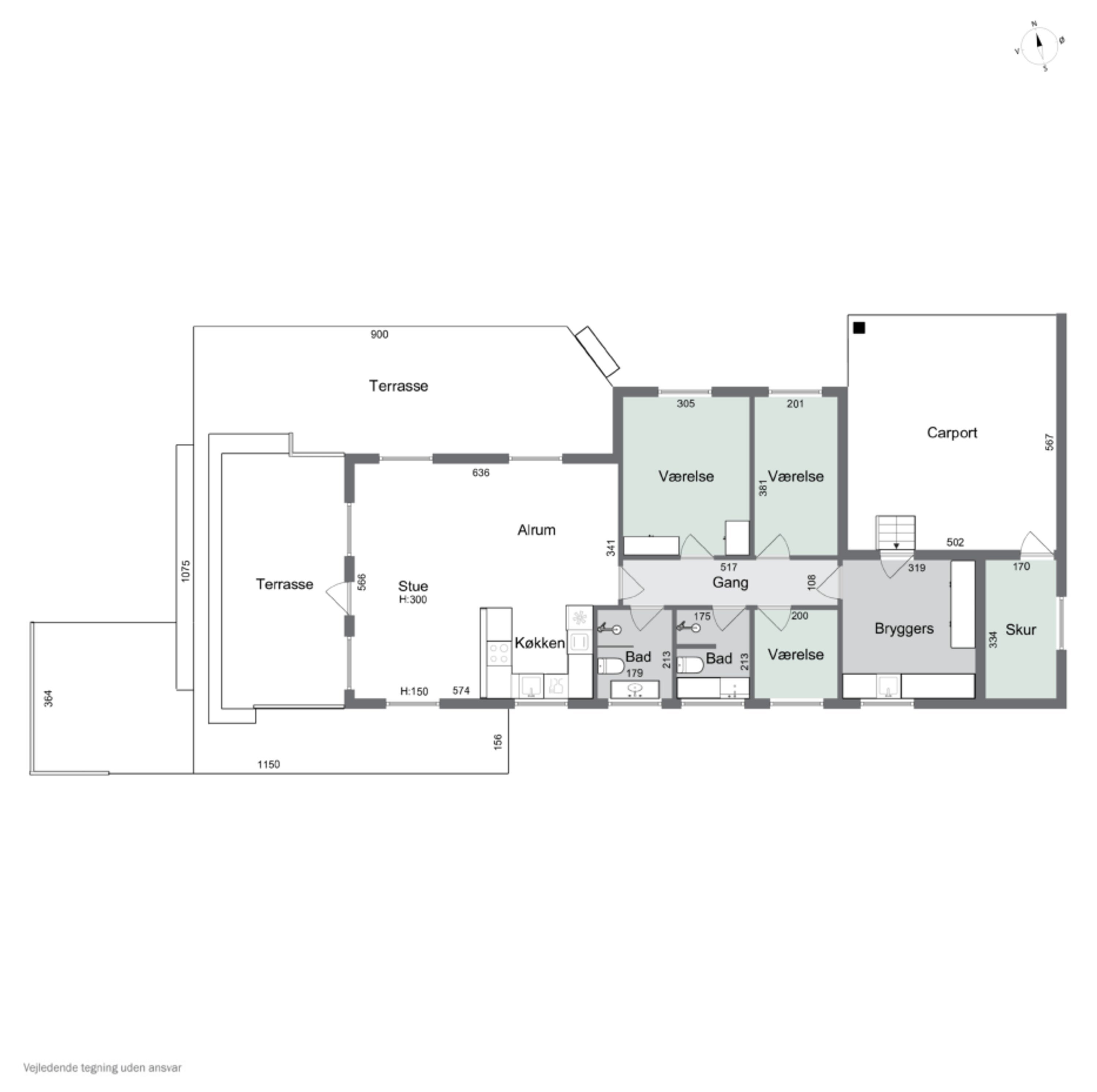 Plantegninger billede af Østre Strand 183, Kobæk, 4230 Skælskør