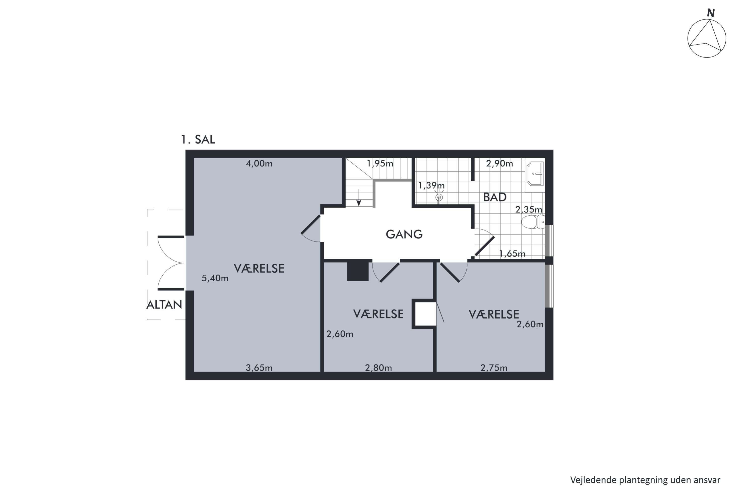 Plantegninger billede af Lervangen 59, 8930 Randers NØ