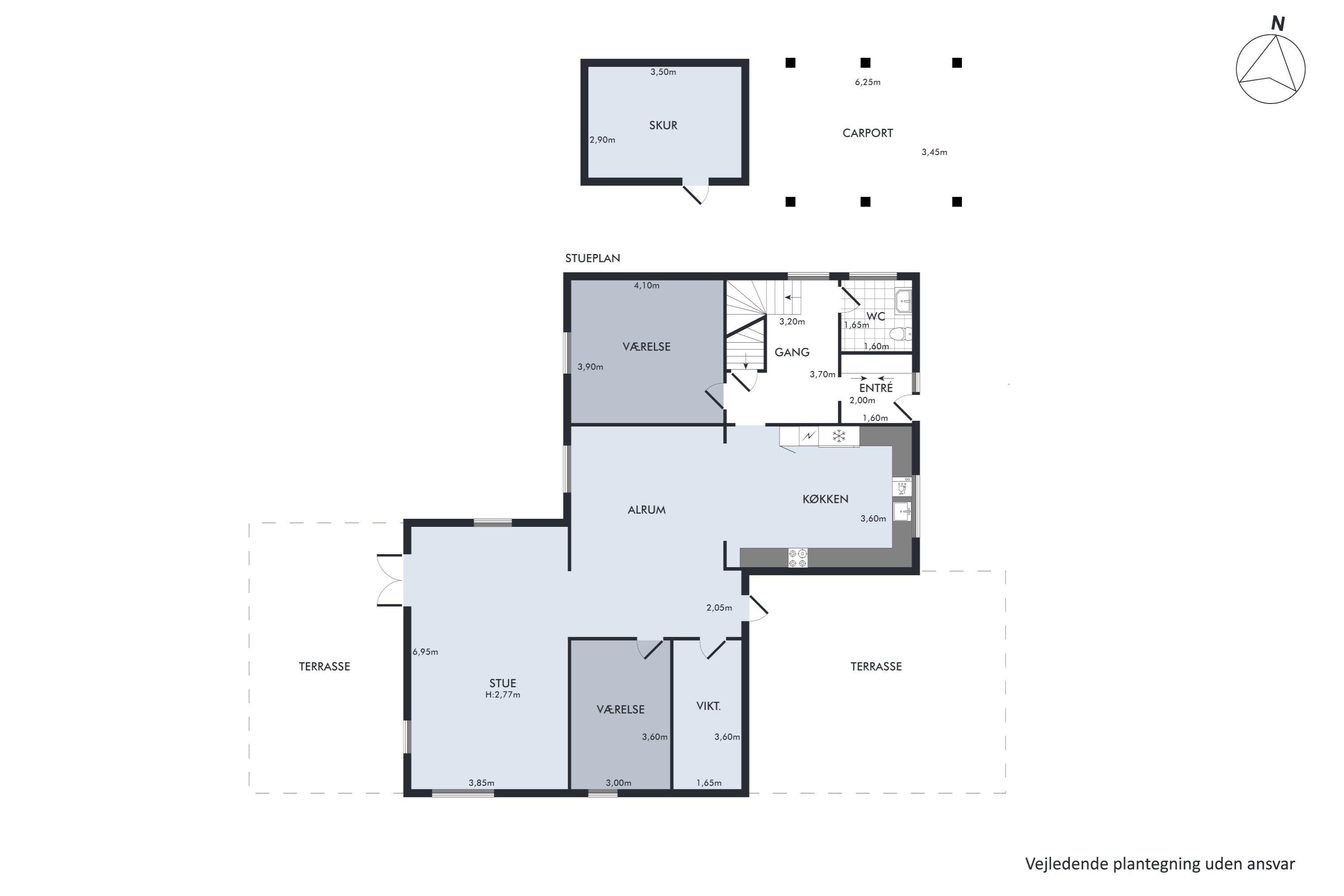 Plantegninger billede af Lervangen 59, 8930 Randers NØ