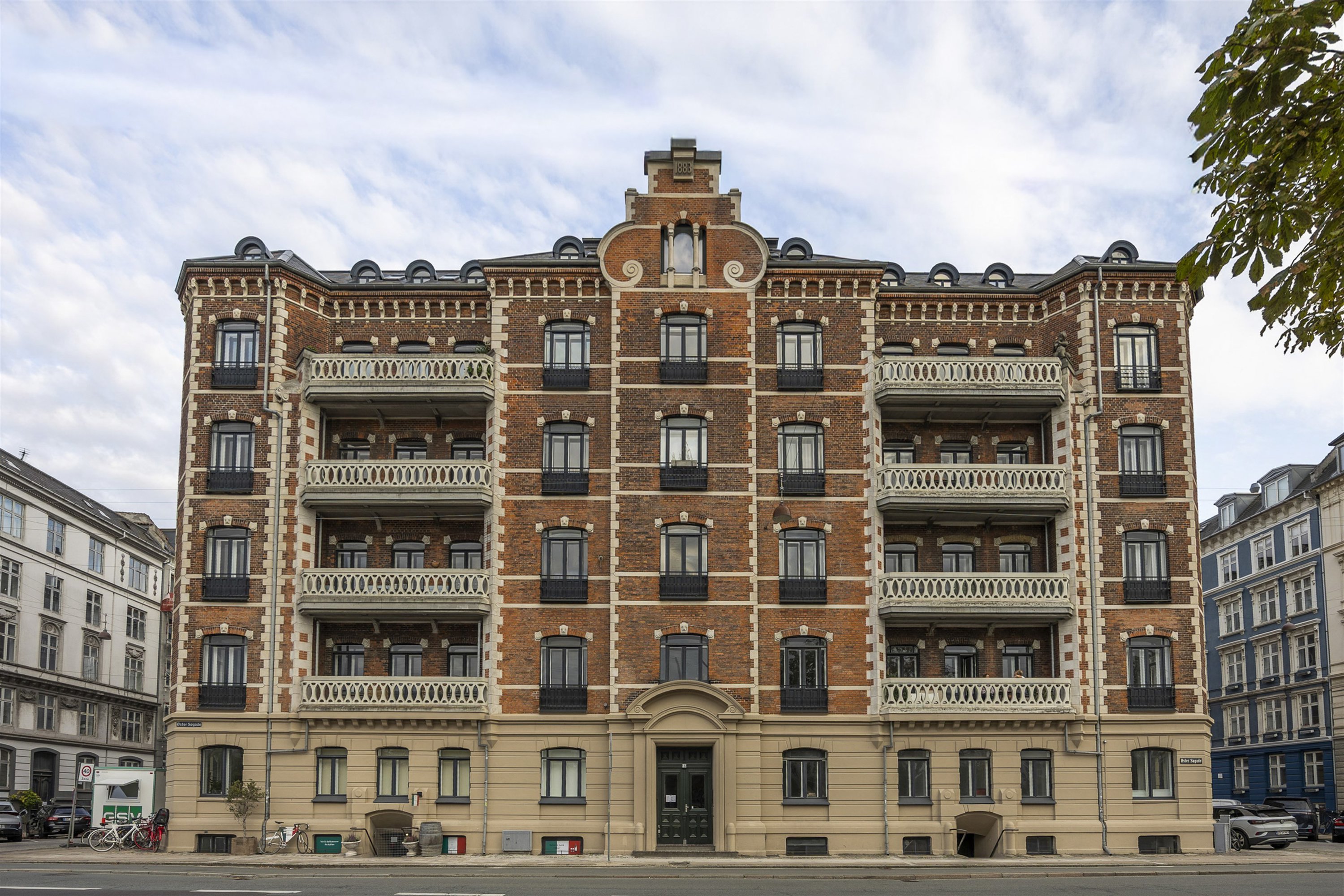 Fremhævet andet billede i fuldskærmstilstand. Billede af Øster Søgade 32, 2. th., 1357 København K