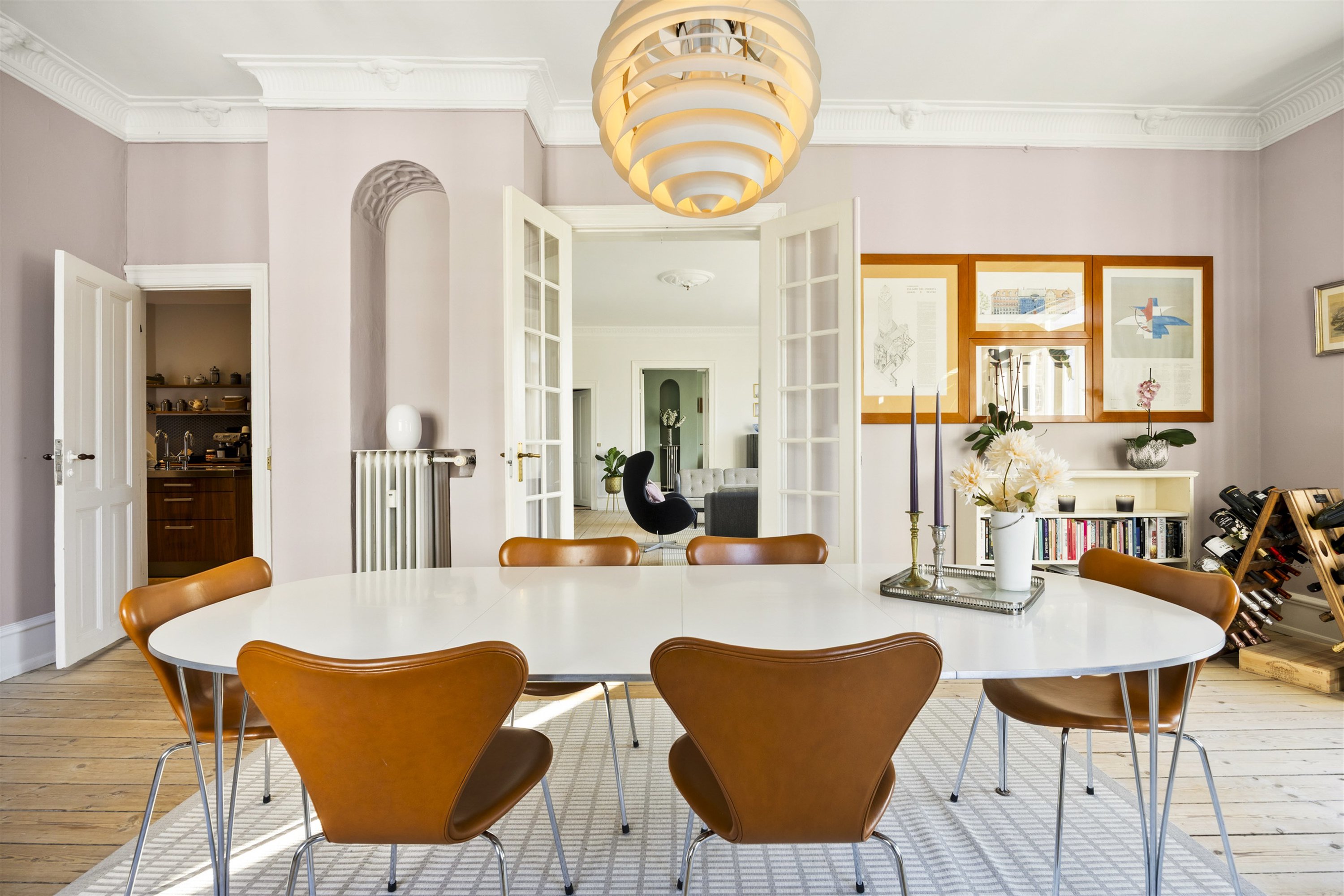 Fremhævet andet billede i fuldskærmstilstand. Billede af Øster Søgade 32, 2. th., 1357 København K