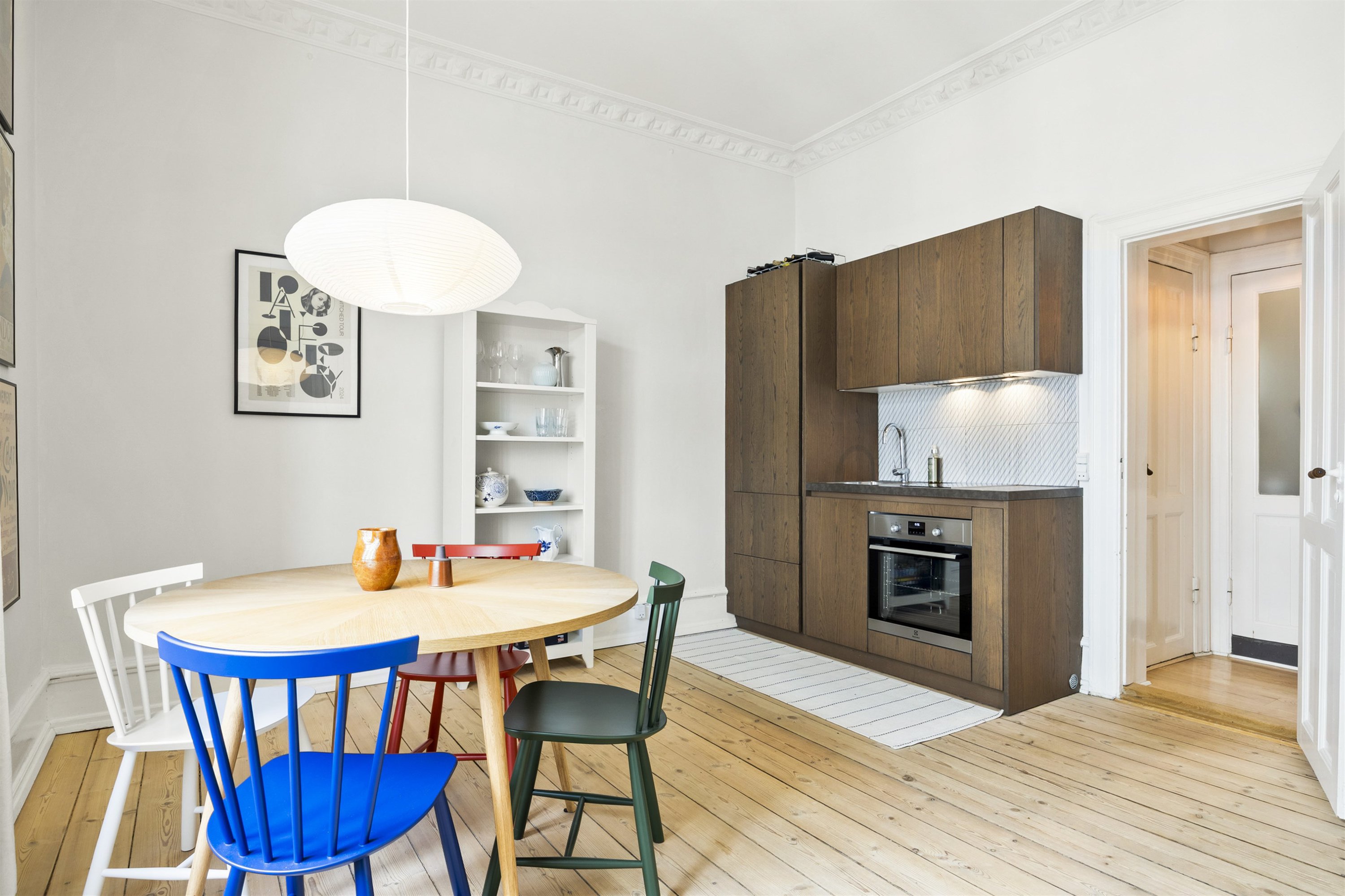 Fremhævet andet billede i fuldskærmstilstand. Billede af Øster Søgade 32, 2. th., 1357 København K