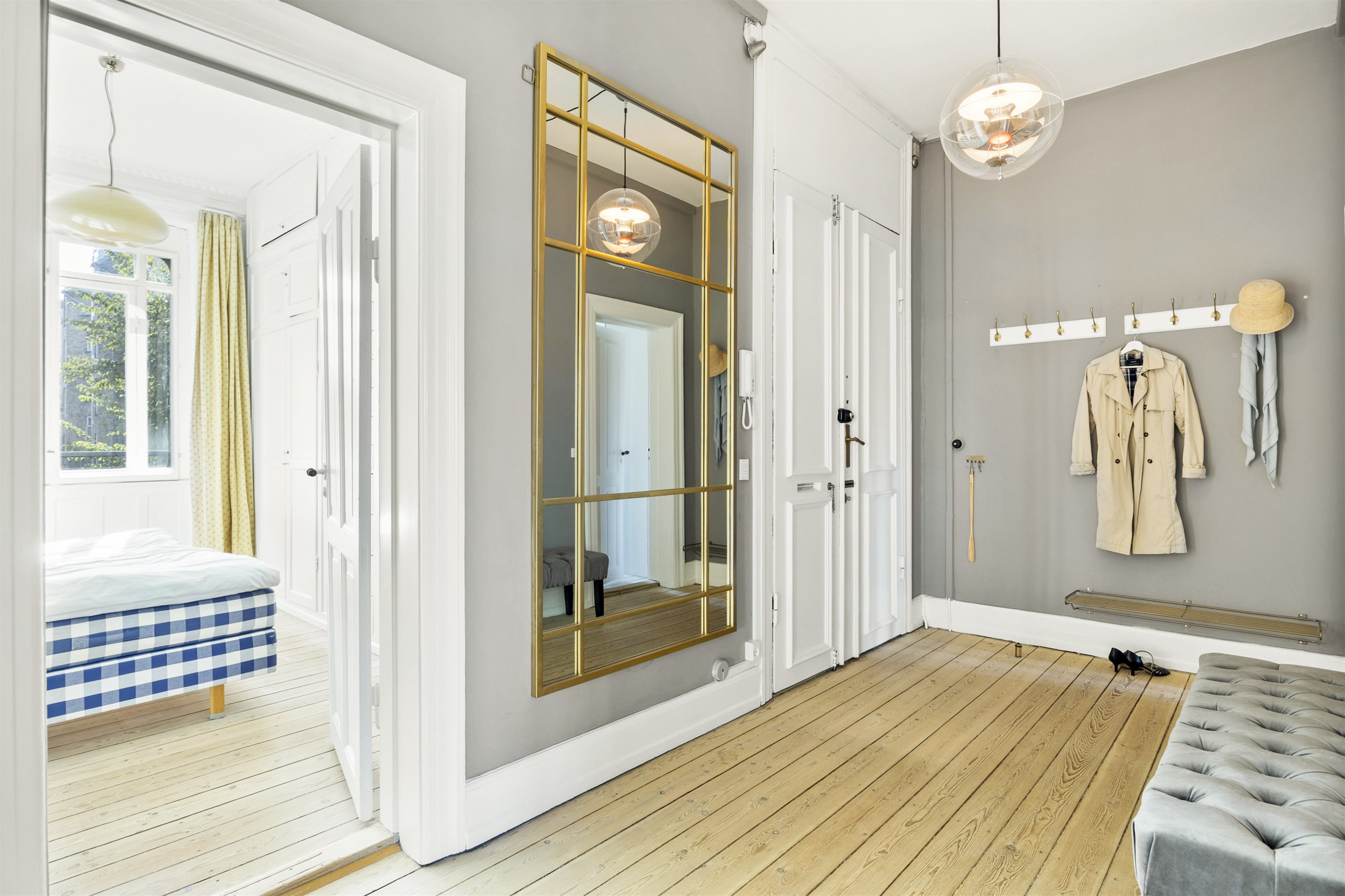 Fremhævet andet billede i fuldskærmstilstand. Billede af Øster Søgade 32, 2. th., 1357 København K