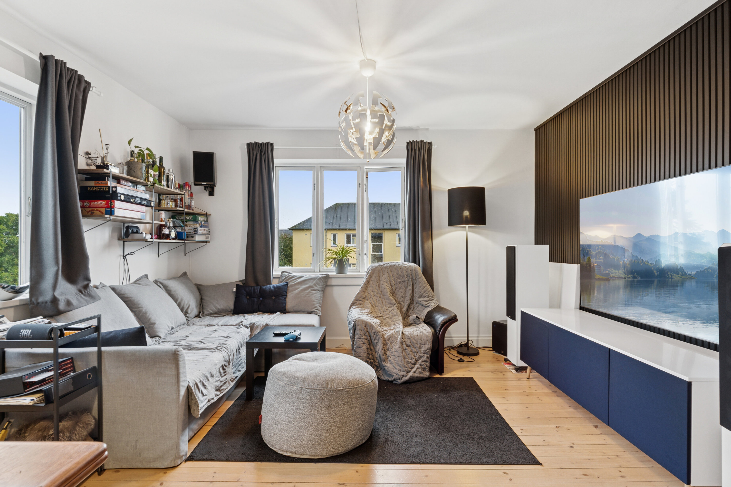 Fremhævet stue billede i fuldskærmstilstand. Billede af Rødovrevej 38, 1. th., 2610 Rødovre