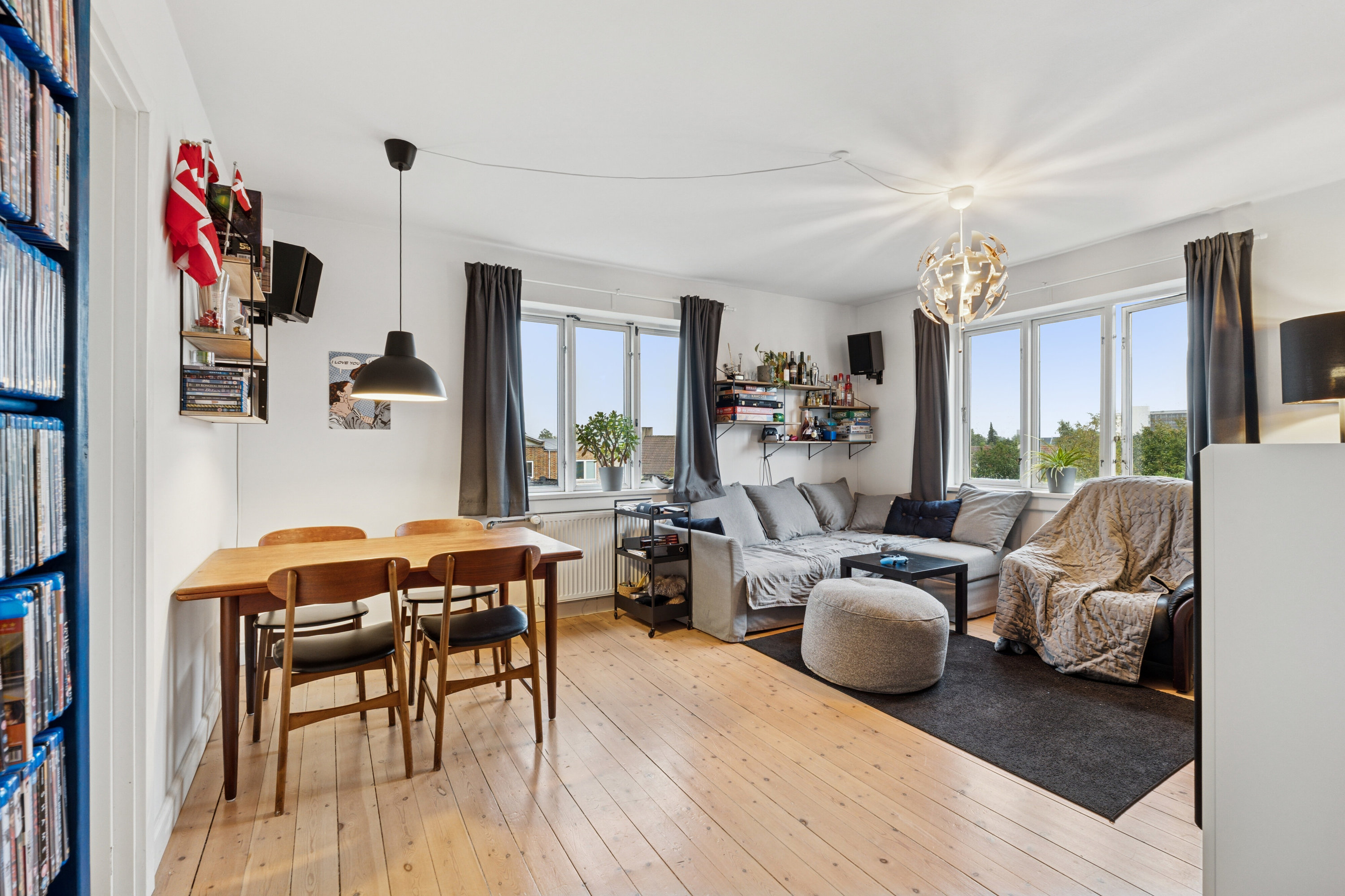 Miniaturebillede 1: stue. Billede af Rødovrevej 38, 1. th., 2610 Rødovre