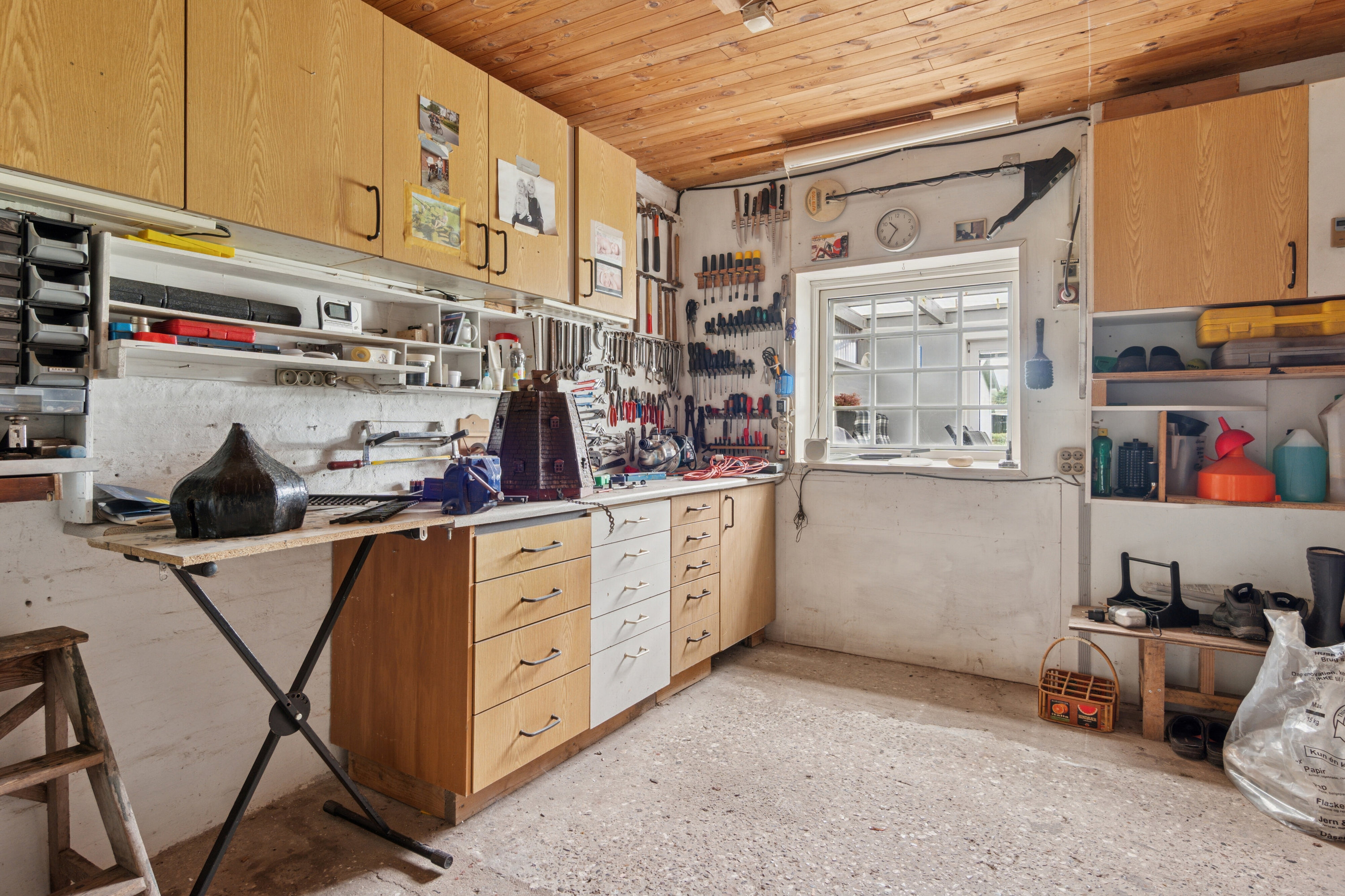 Fremhævet værksted billede i fuldskærmstilstand. Billede af Holmevej 36, Nors, 7700 Thisted