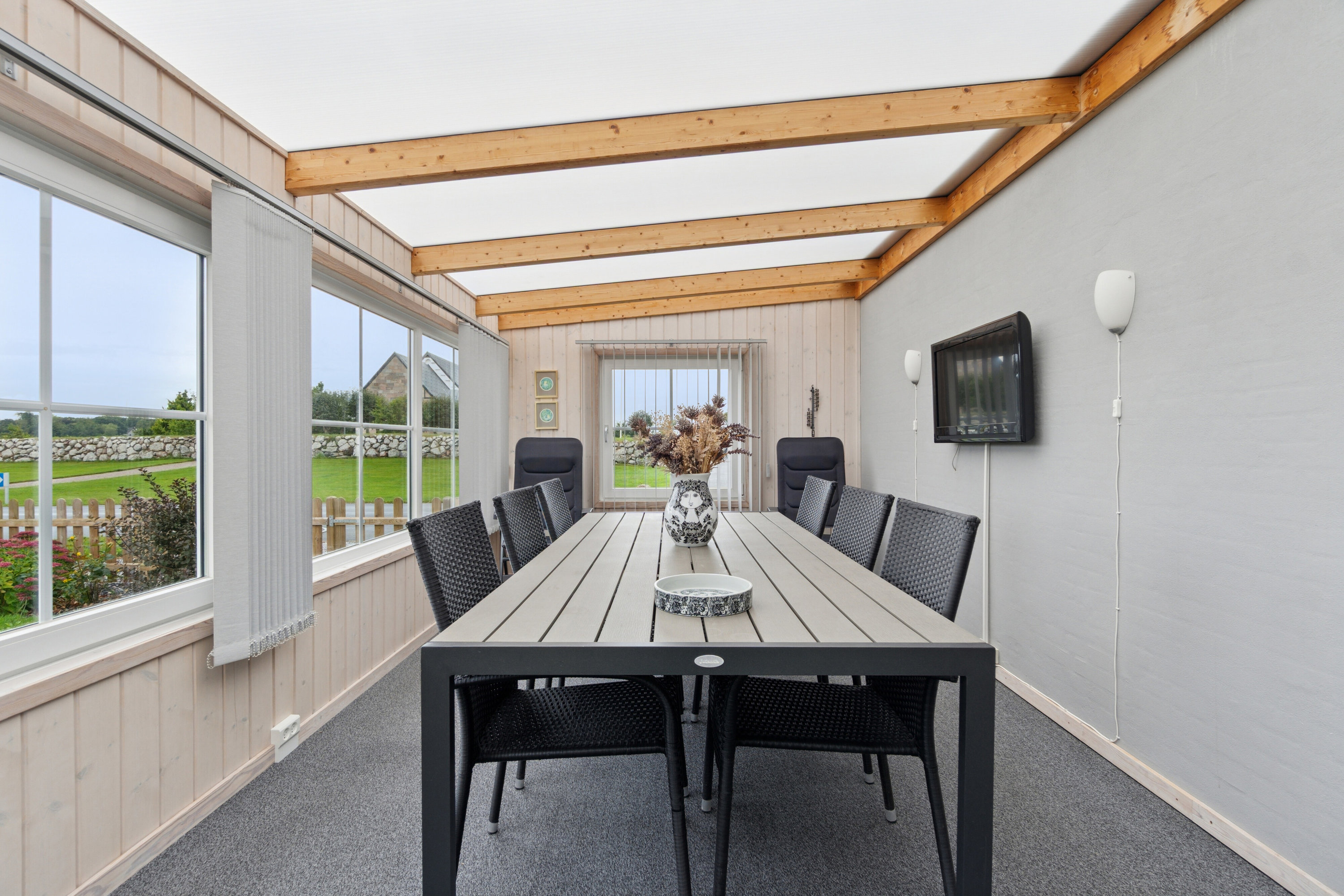 Fremhævet udestue billede i fuldskærmstilstand. Billede af Holmevej 36, Nors, 7700 Thisted