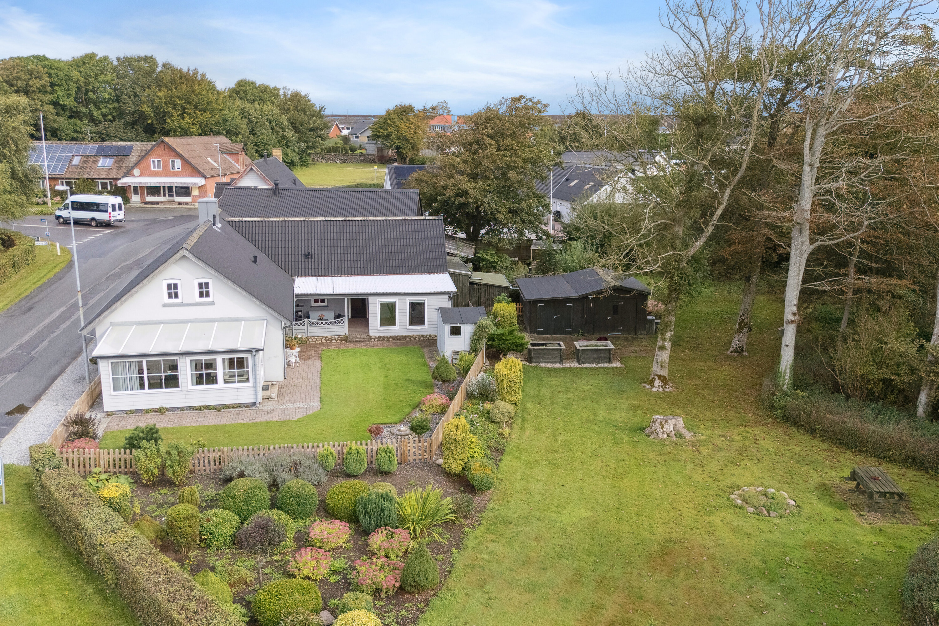 Miniaturebillede 1: set fra haven. Billede af Holmevej 36, Nors, 7700 Thisted