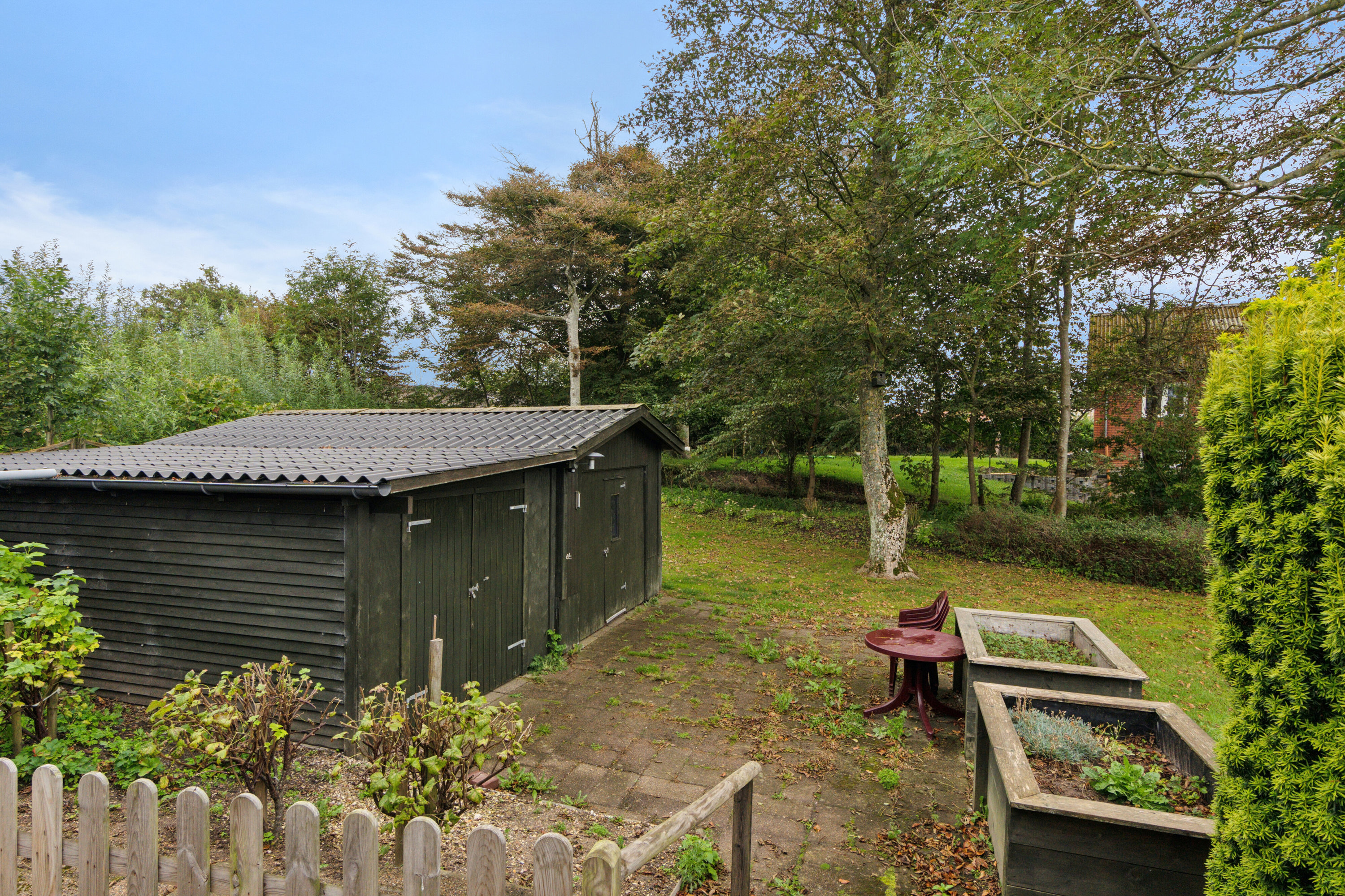 Fremhævet udendørs billede i fuldskærmstilstand. Billede af Holmevej 36, Nors, 7700 Thisted