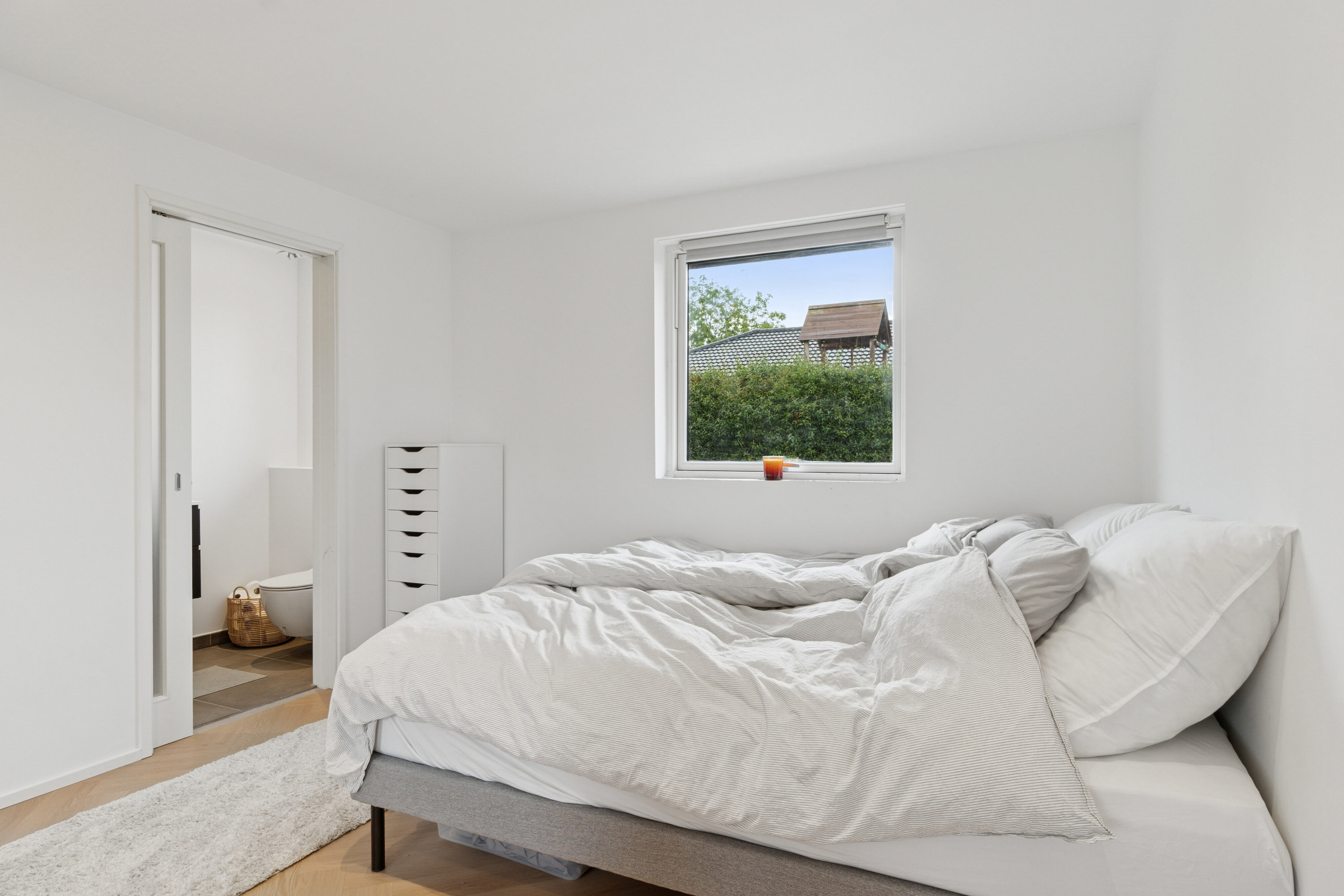 Fremhævet soveværelse billede i fuldskærmstilstand. Billede af Granitvej 33, Fensmark, 4684 Holmegaard