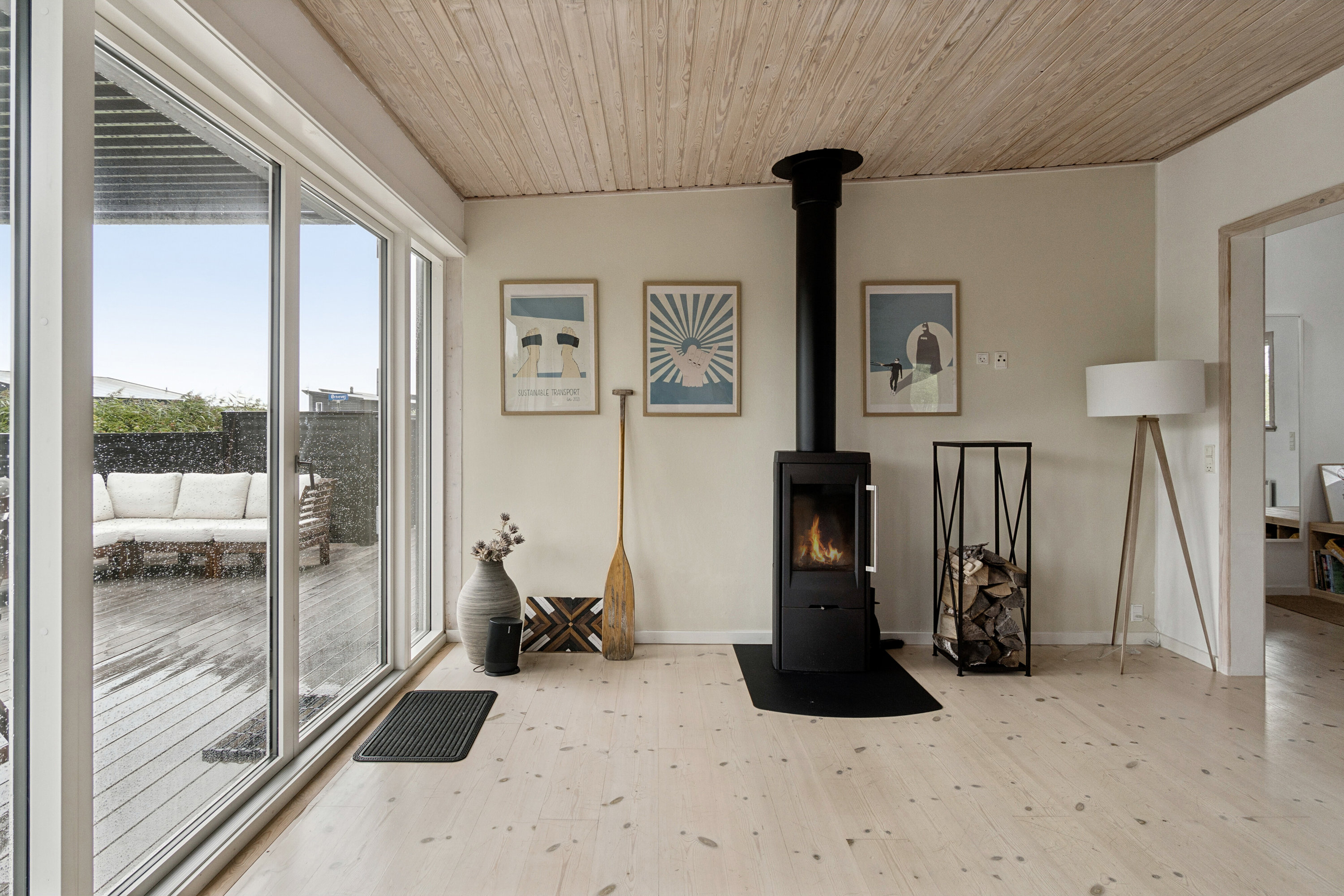 Fremhævet stue billede i fuldskærmstilstand. Billede af Ørnevej 15, Yderby Lyng, 4583 Sjællands Odde