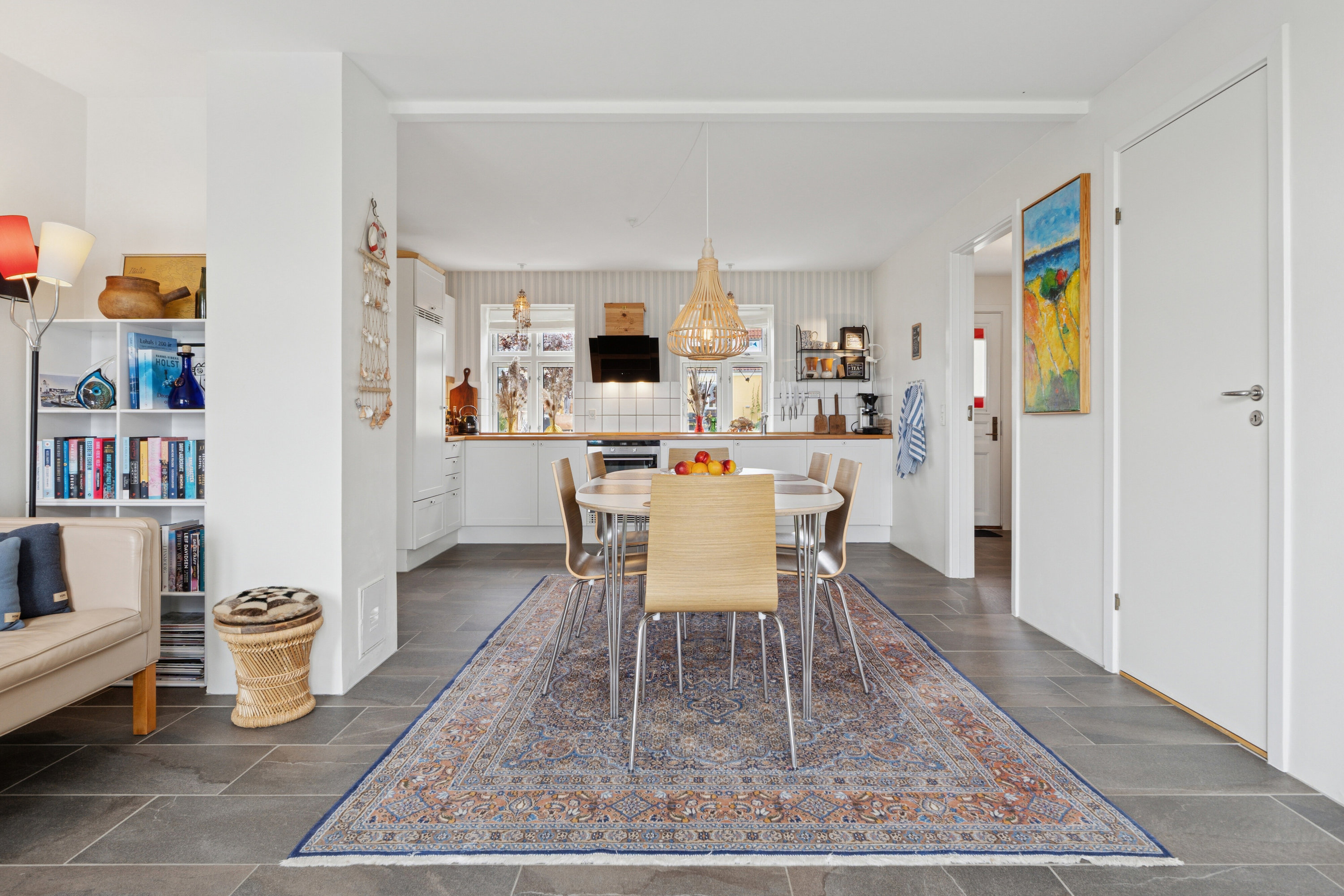 Fremhævet spisestue billede i fuldskærmstilstand. Billede af Nordstrandsvej 3A, Lohals, 5953 Tranekær