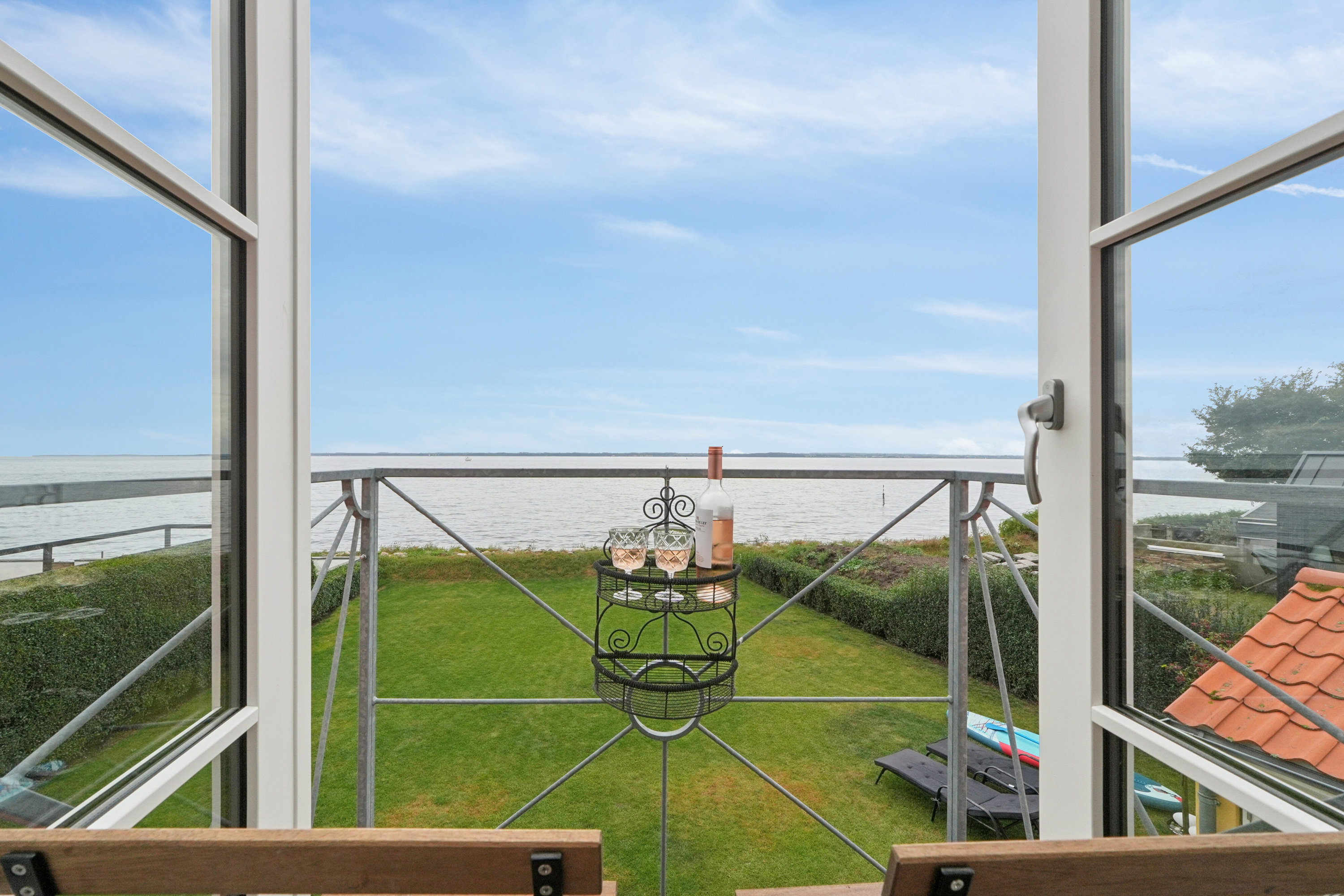 Fremhævet altan billede i fuldskærmstilstand. Billede af Nordstrandsvej 3A, Lohals, 5953 Tranekær