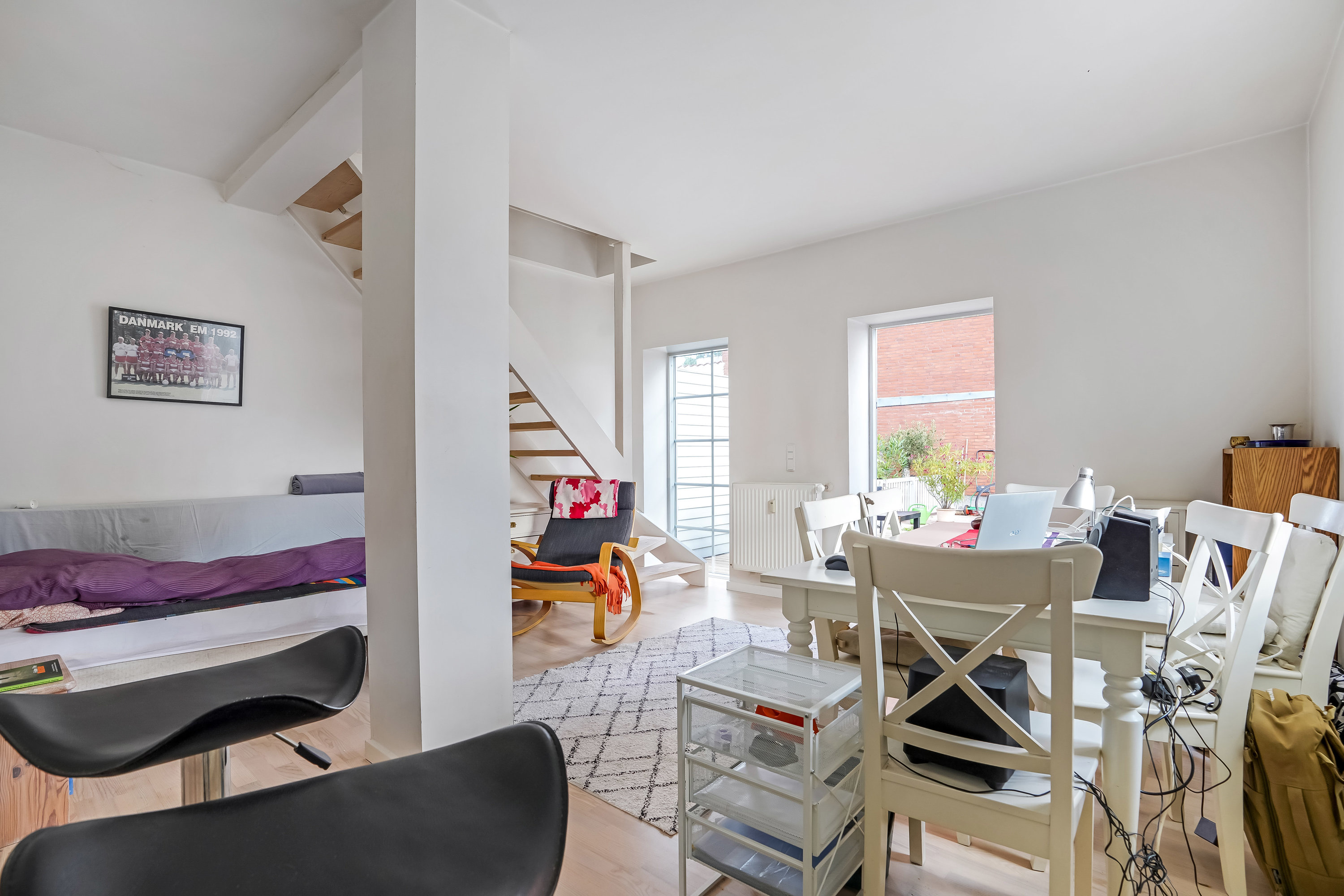 Fremhævet stue billede i fuldskærmstilstand. Billede af Thorsgade 81, 5000 Odense C