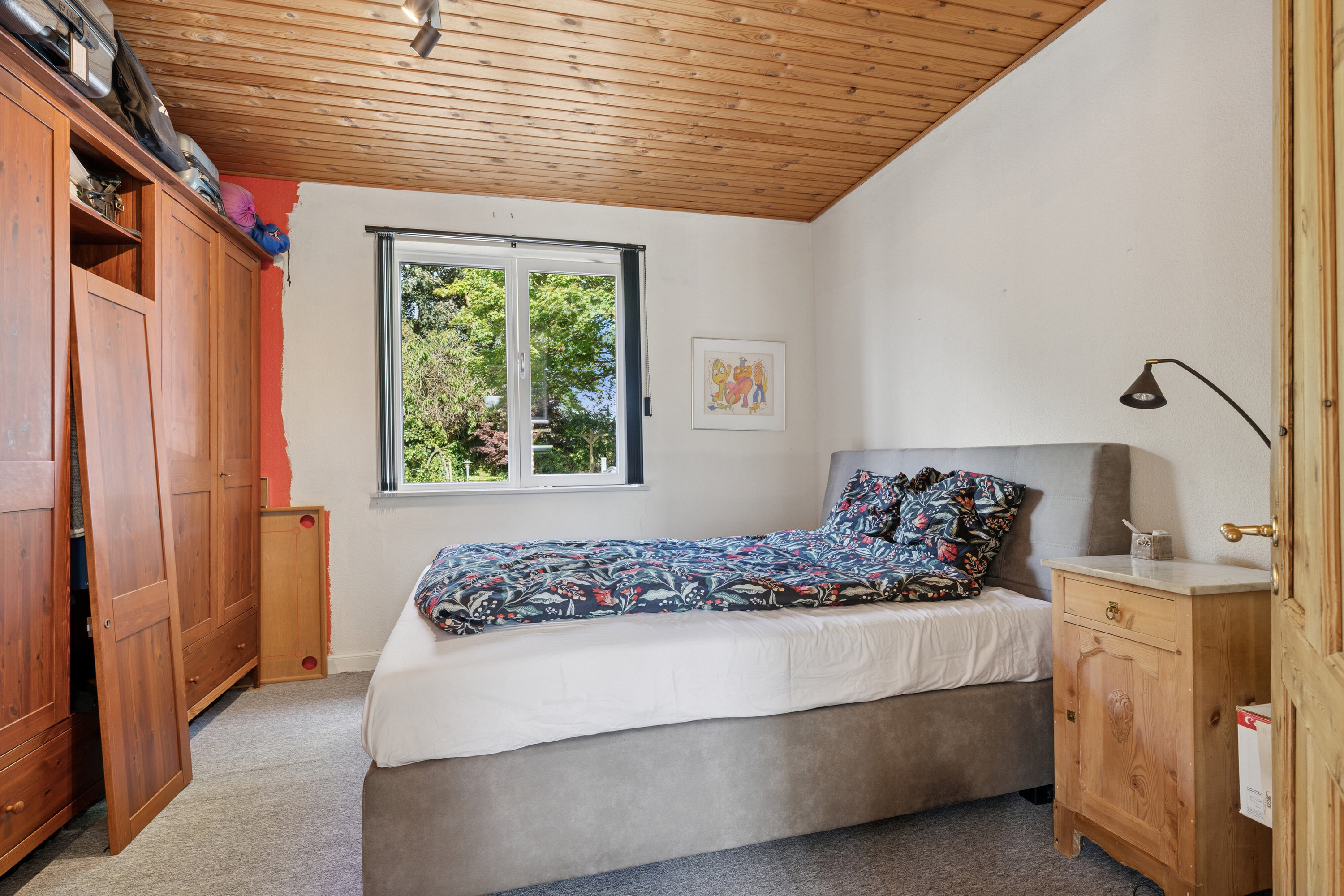 Fremhævet soveværelse billede i fuldskærmstilstand. Billede af Jernbanevej 5, 7441 Bording