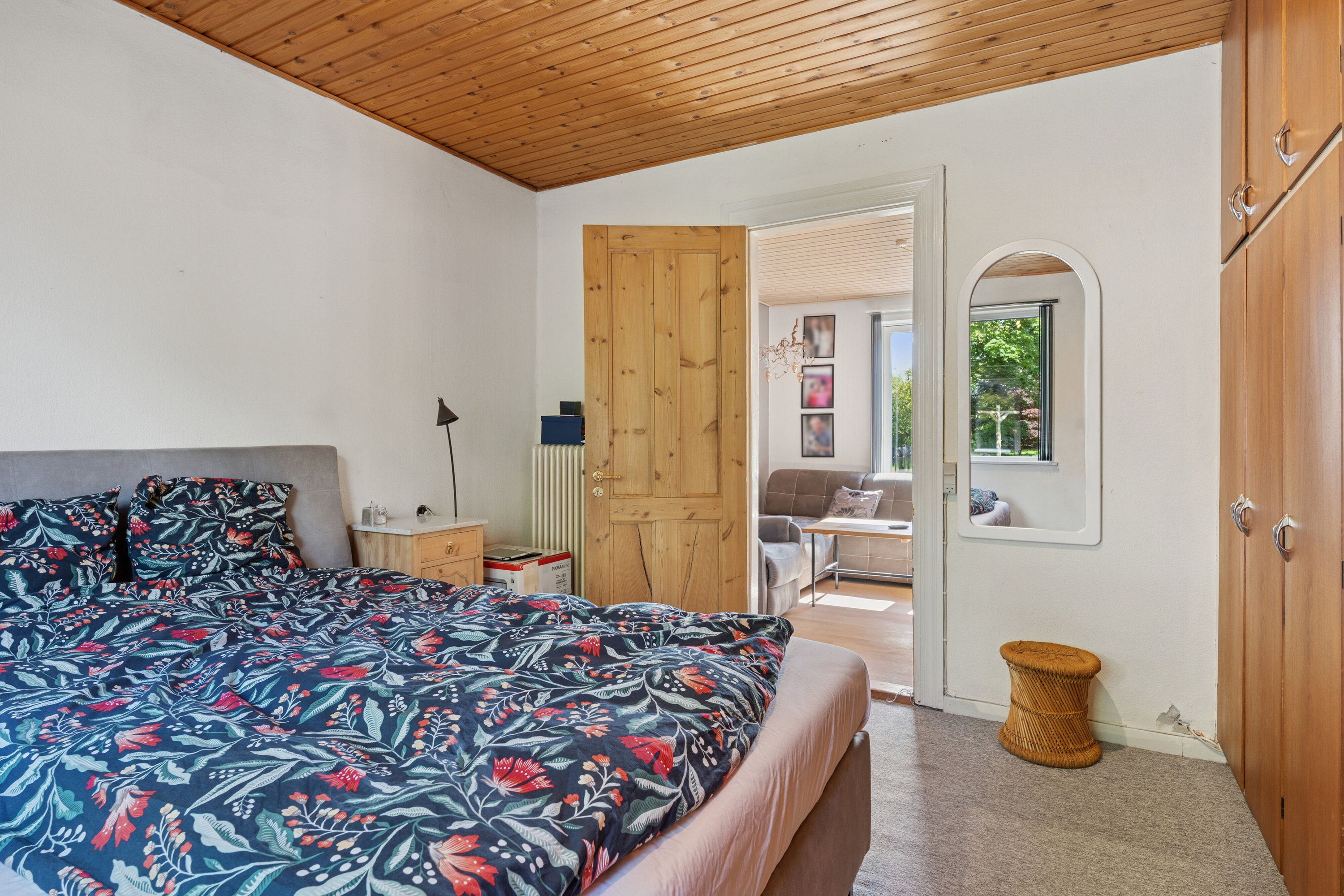 Fremhævet soveværelse billede i fuldskærmstilstand. Billede af Jernbanevej 5, 7441 Bording