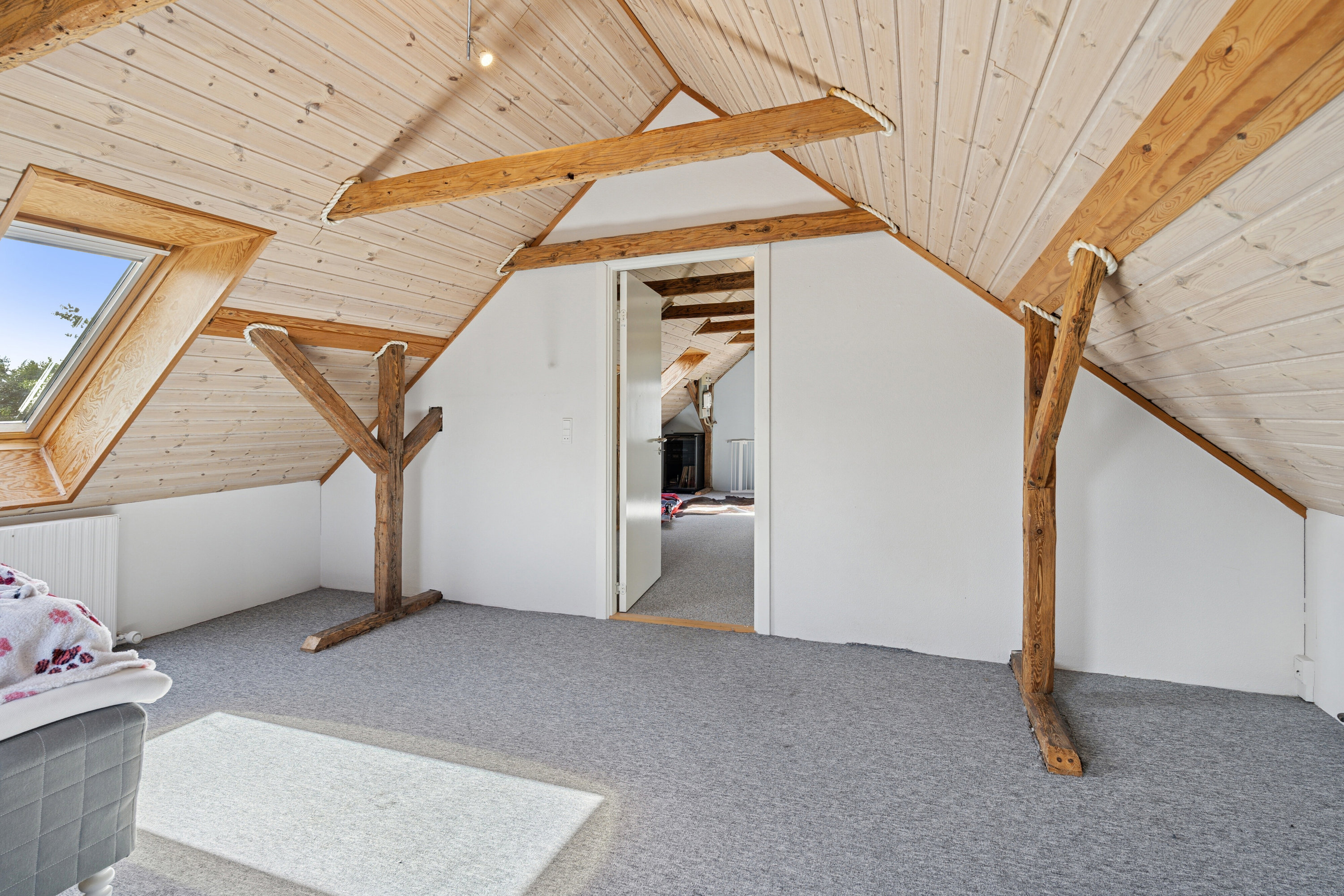 Fremhævet soveværelse billede i fuldskærmstilstand. Billede af Jernbanevej 5, 7441 Bording