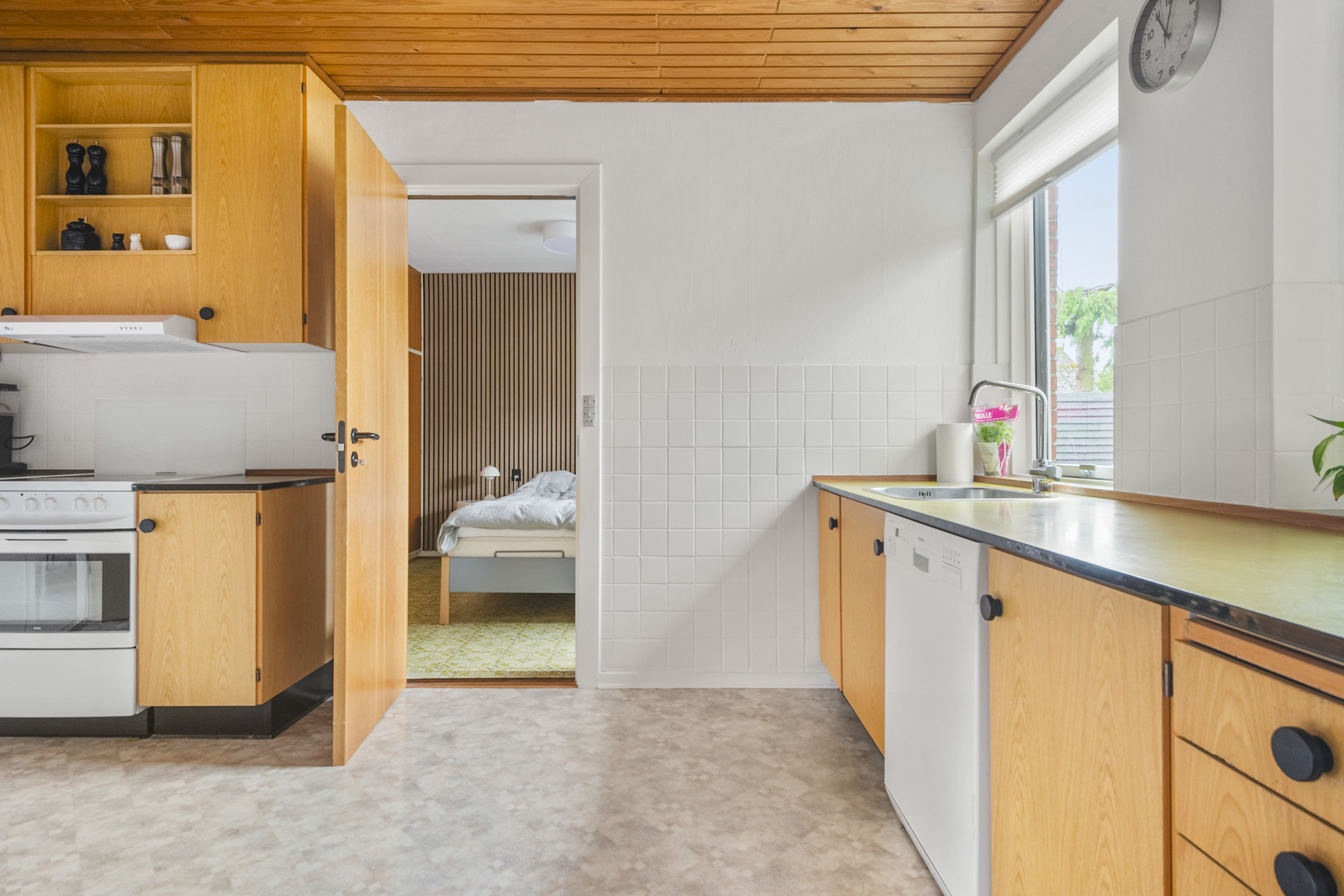 Fremhævet køkken billede i fuldskærmstilstand. Billede af Langgade 5, 8350 Hundslund