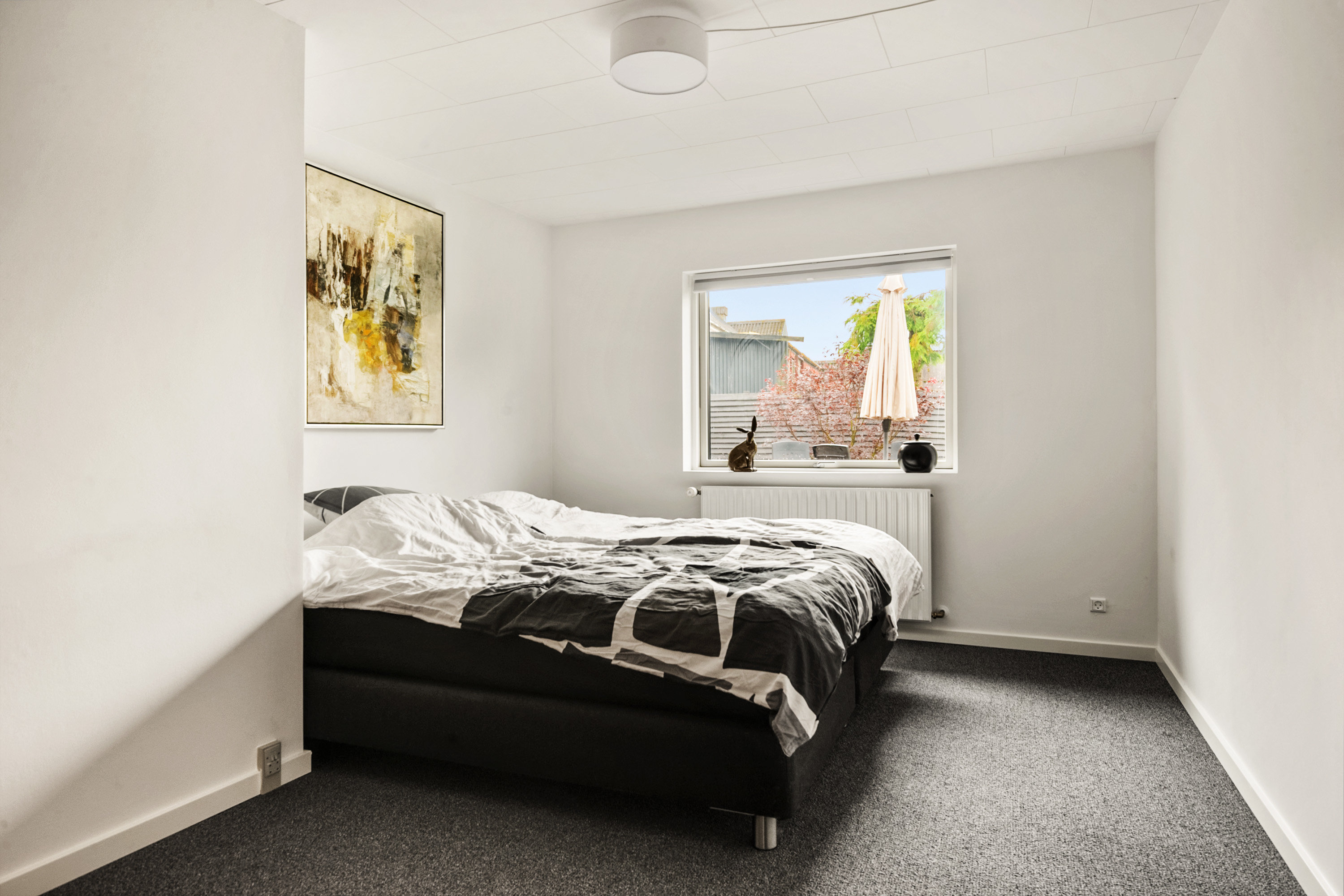 Fremhævet soveværelse billede i fuldskærmstilstand. Billede af Langgade 5, 8350 Hundslund