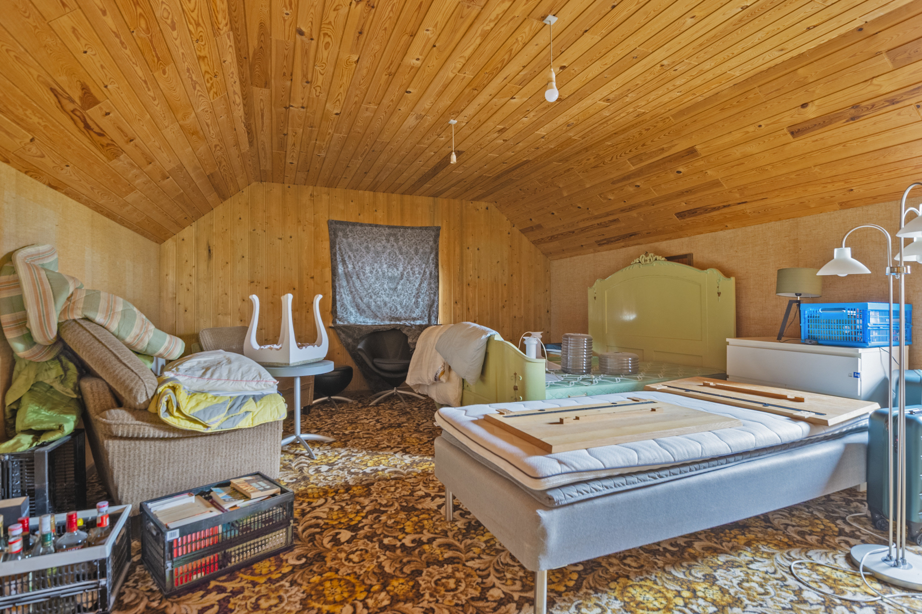 Fremhævet soveværelse billede i fuldskærmstilstand. Billede af Langgade 5, 8350 Hundslund