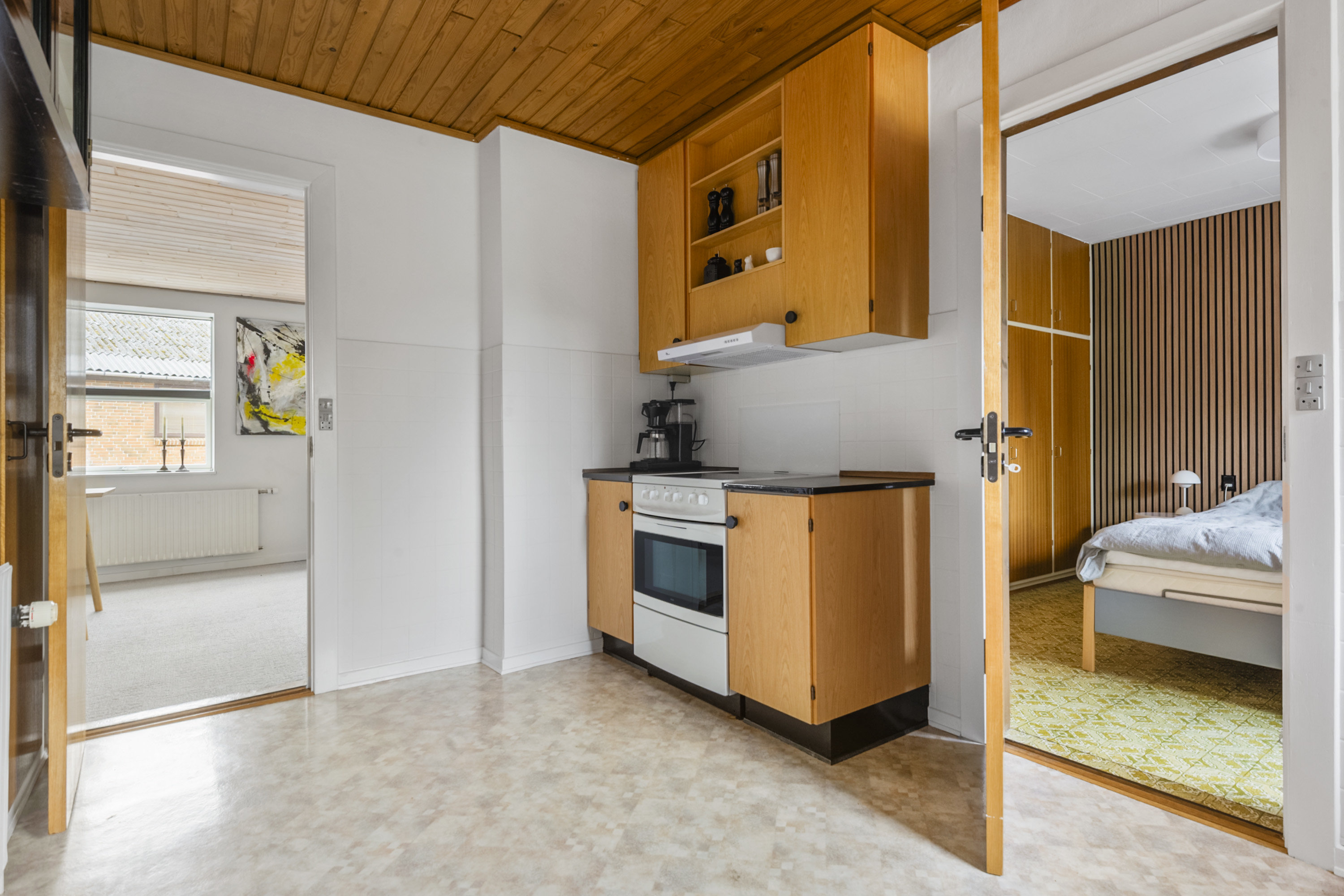 Fremhævet køkken billede i fuldskærmstilstand. Billede af Langgade 5, 8350 Hundslund