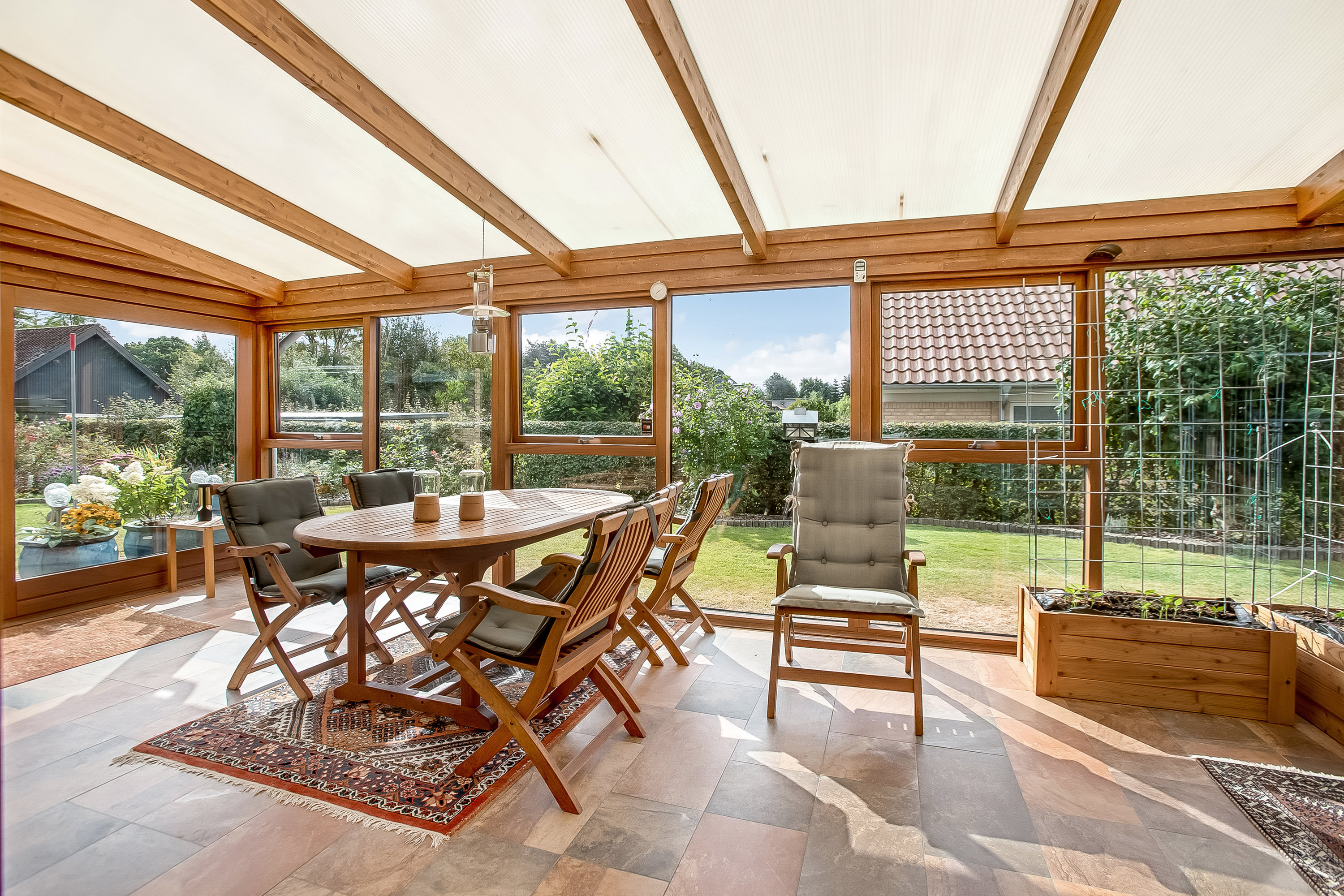 Fremhævet udestue billede i fuldskærmstilstand. Billede af Ballumvej 7, 6000 Kolding