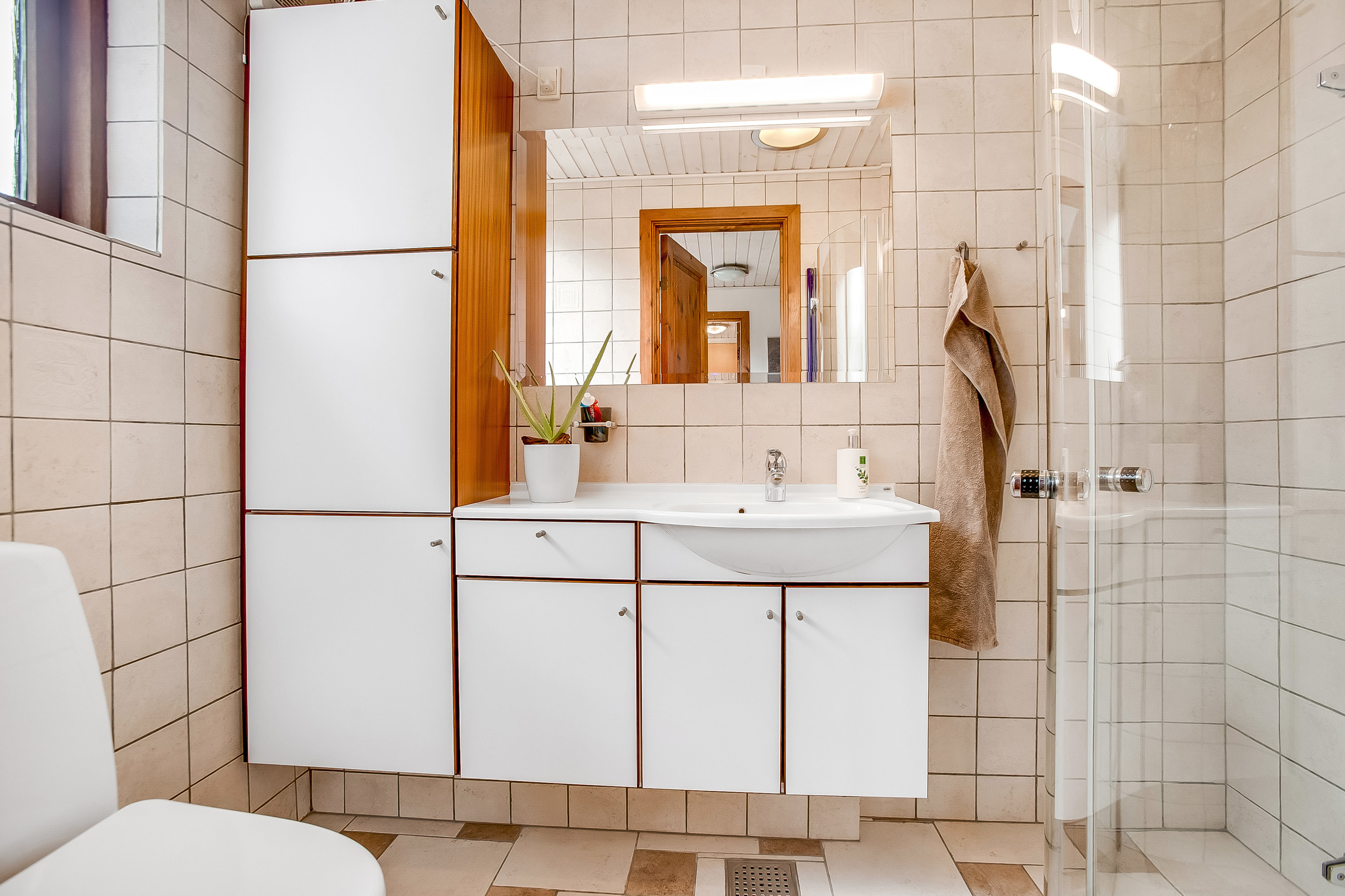 Fremhævet badeværelse billede i fuldskærmstilstand. Billede af Ballumvej 7, 6000 Kolding