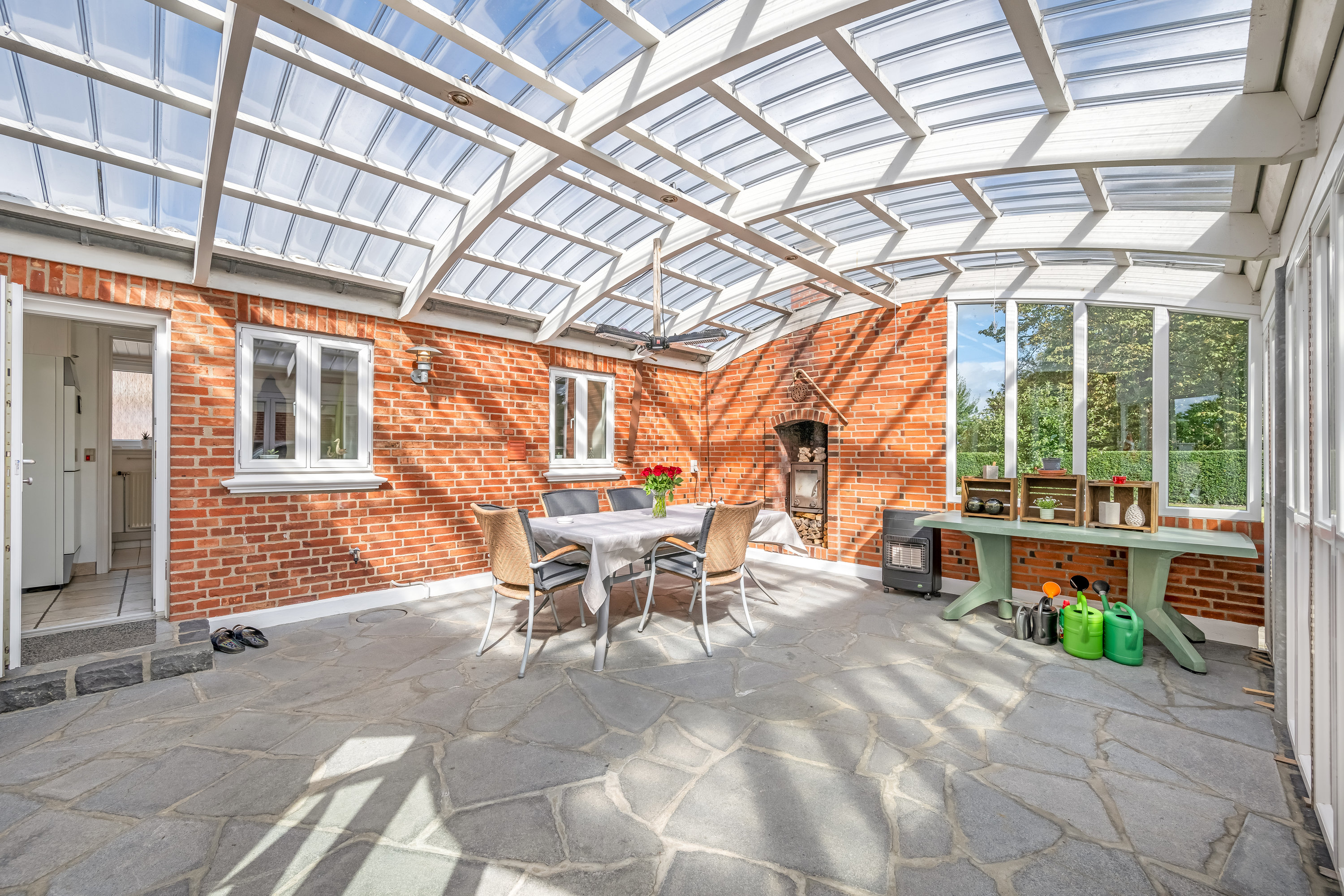 Miniaturebillede 2: overdækket terrasse. Billede af Bandsbølvej 4, 6893 Hemmet