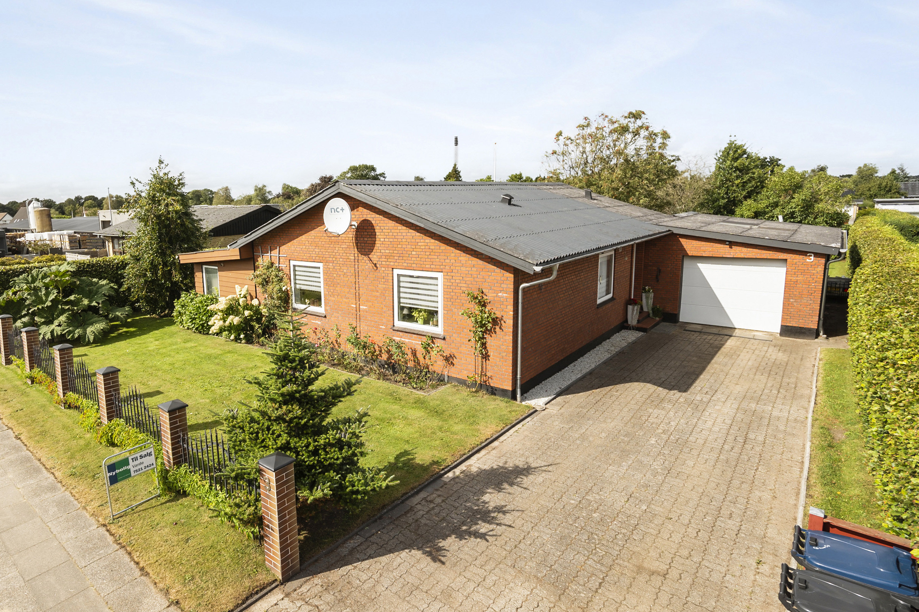 Fremhævet ejendommen billede i fuldskærmstilstand. Billede af Bøgevej 3, 6862 Tistrup