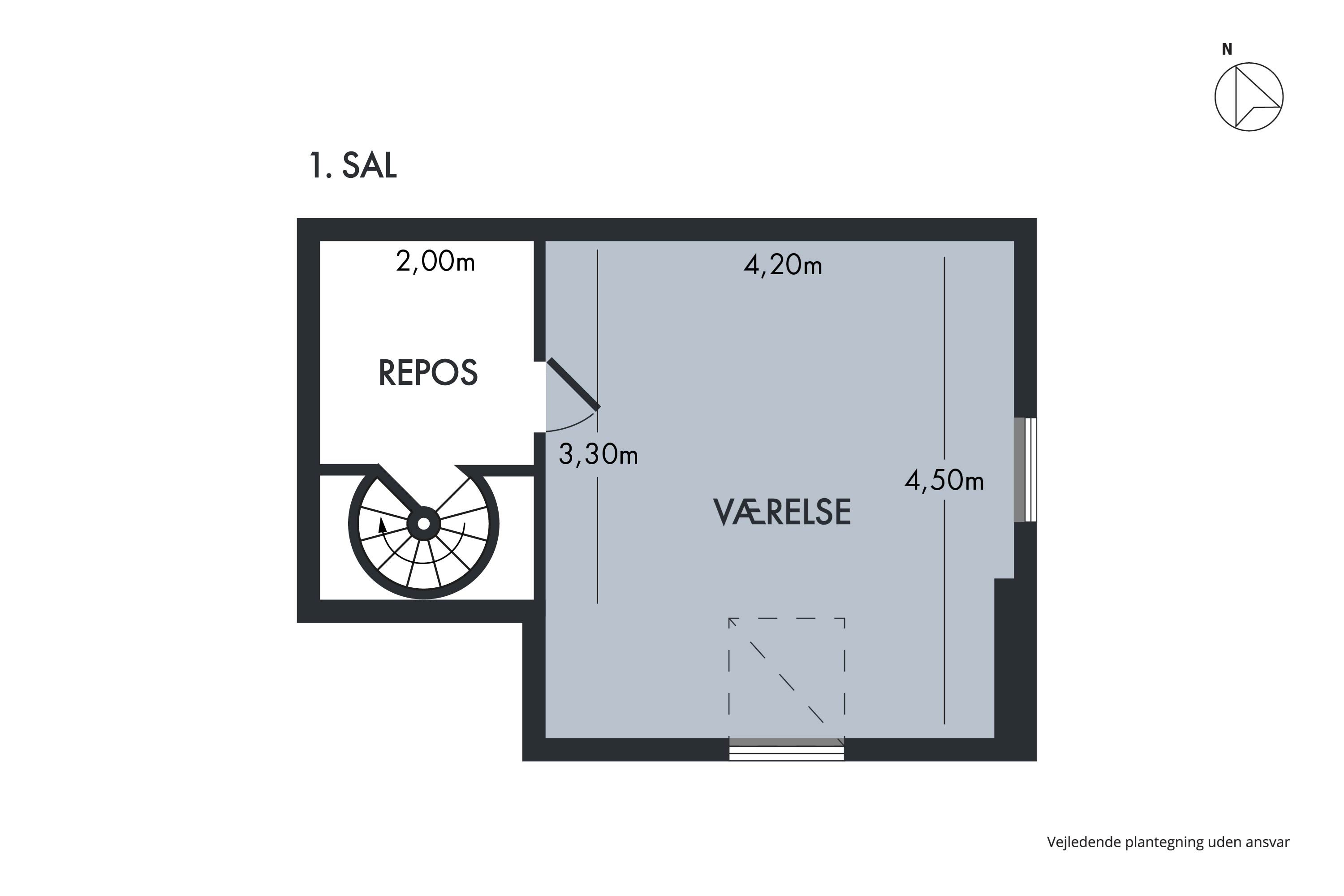 Plantegninger billede af Landsbygaden 30A, Sengeløse, 2630 Taastrup