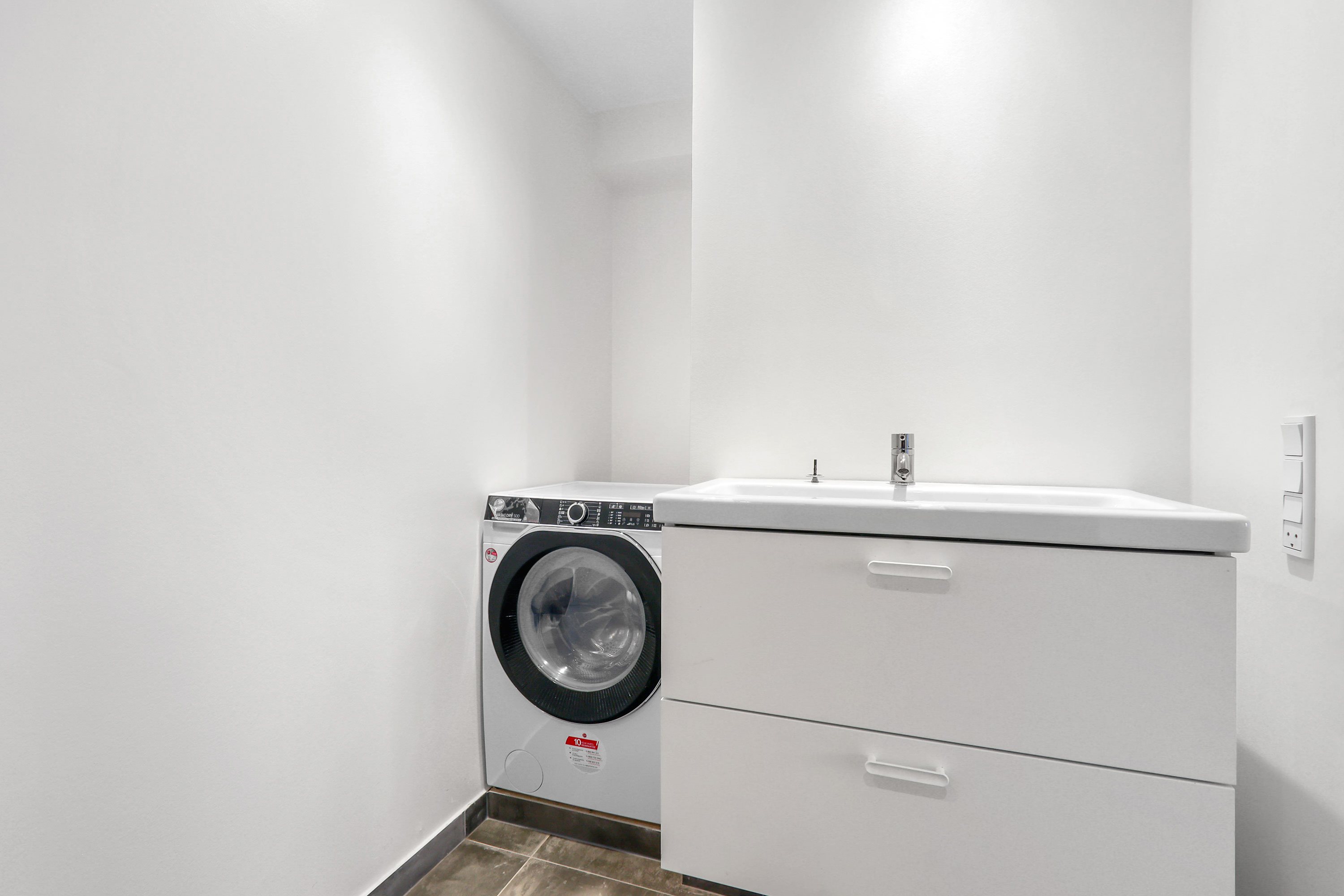 Fremhævet badeværelse billede i fuldskærmstilstand. Billede af Landsbygaden 30A, Sengeløse, 2630 Taastrup